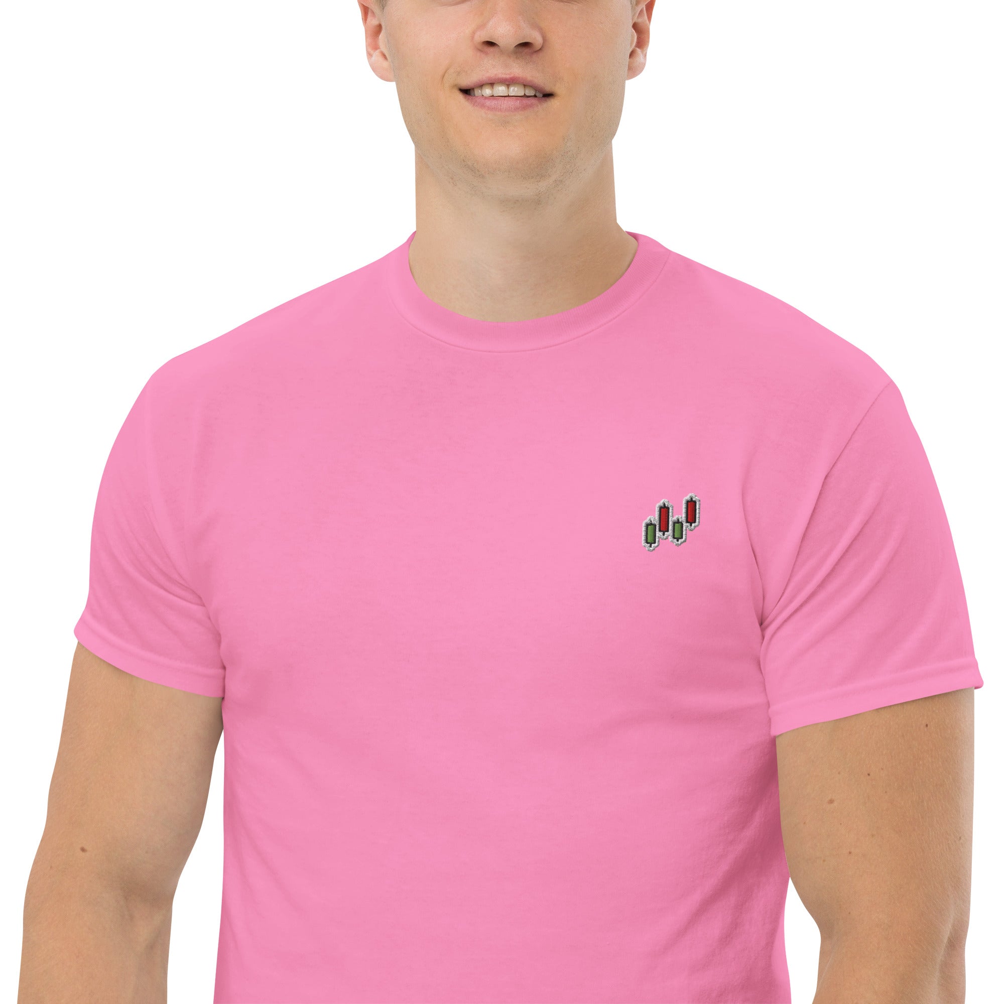 T-shirt Unisex Candlestick Pattern-Ricamati-Biiply-Biiply