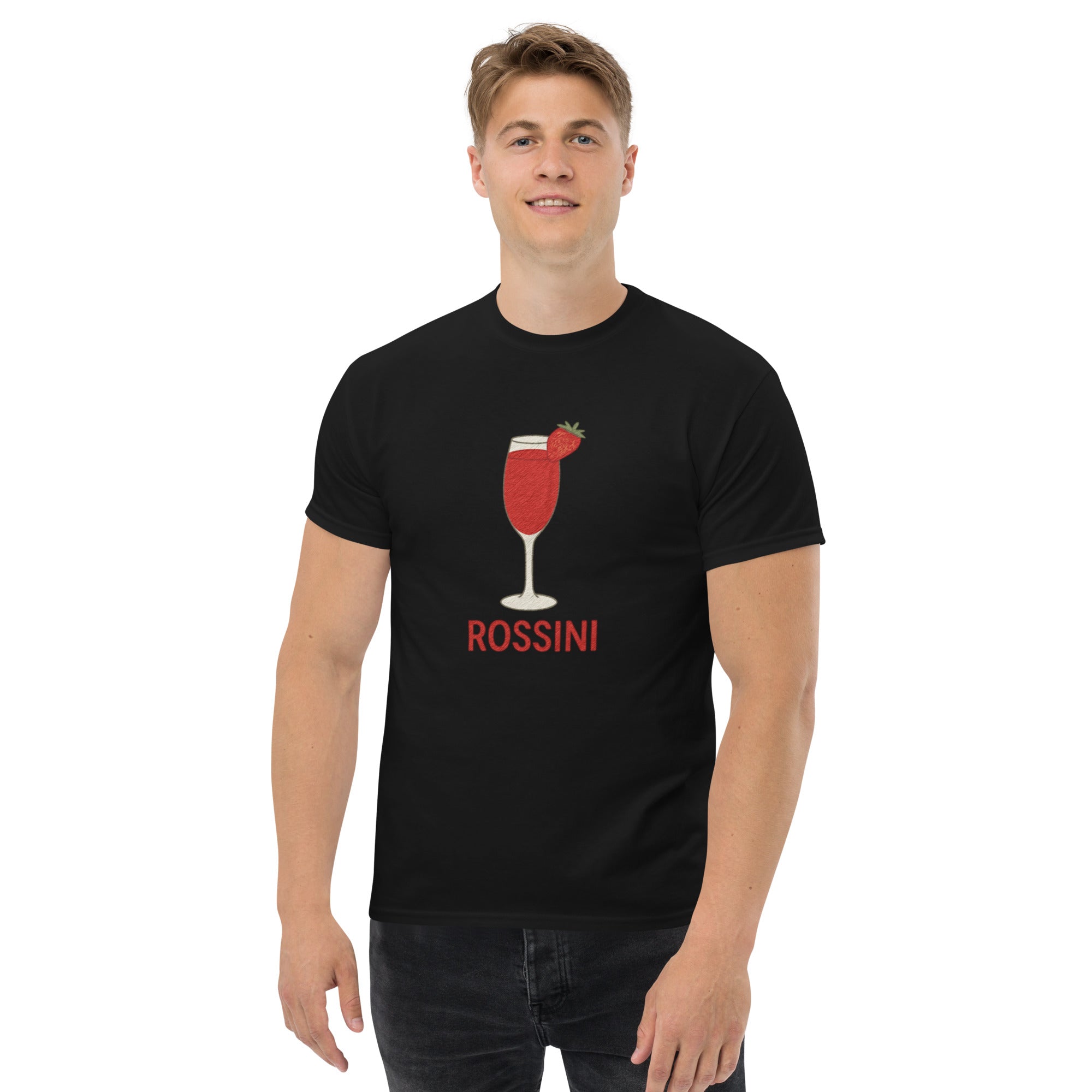 T-shirt Unisex Rossini-DTG-Biiply-Nero-S-Biiply