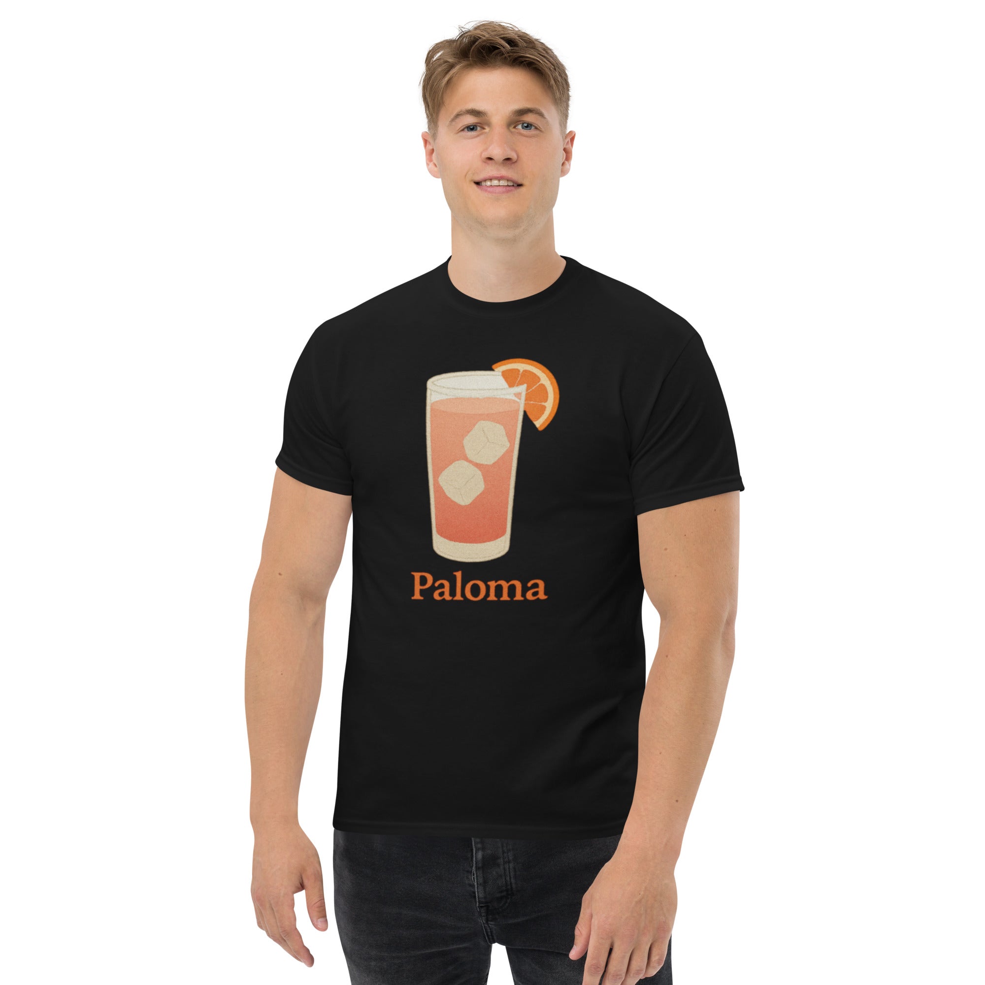 T-shirt Unisex Paloma-DTG-Biiply-Nero-S-Biiply