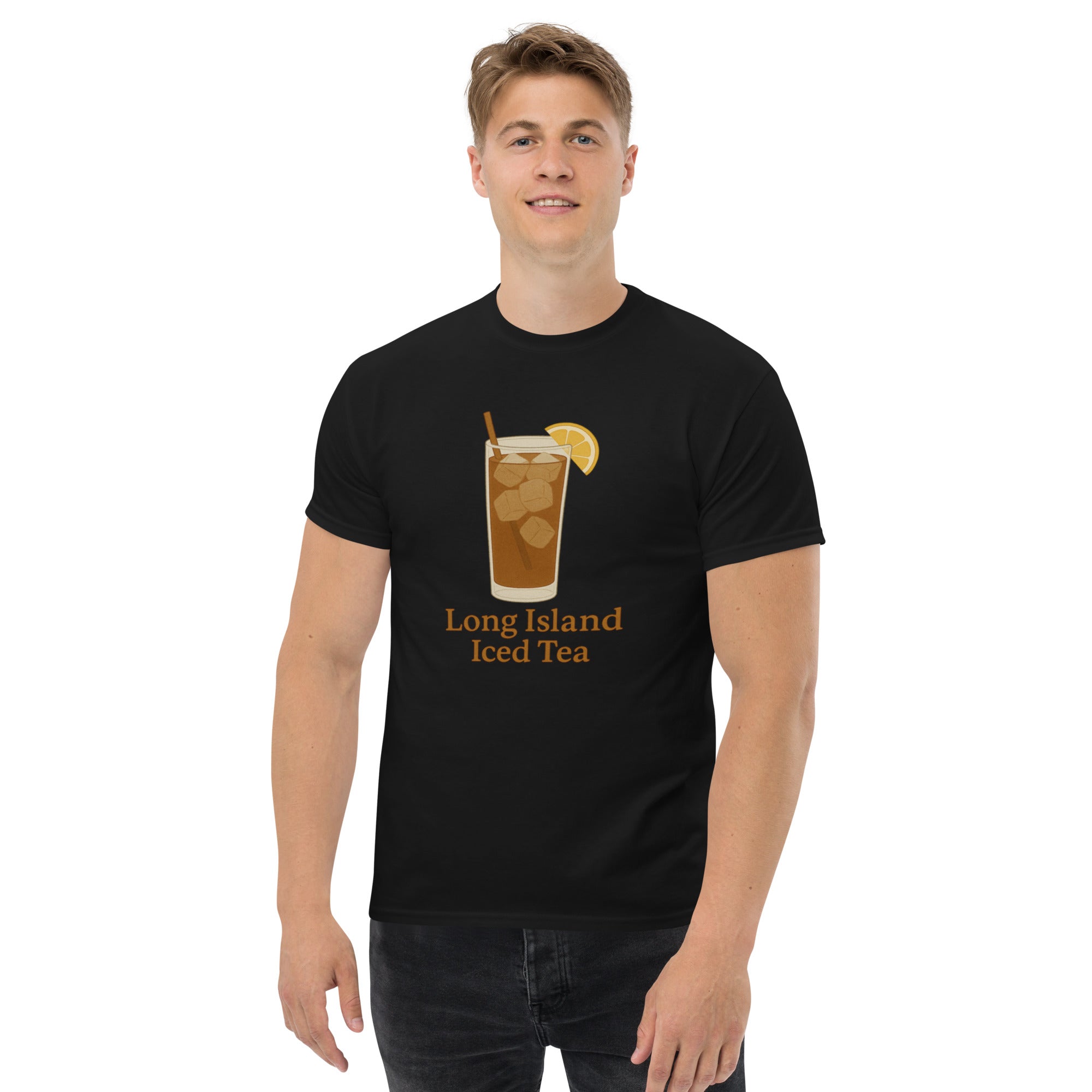T-shirt Unisex Long Island Iced Tea-DTG-Biiply-Nero-S-Biiply