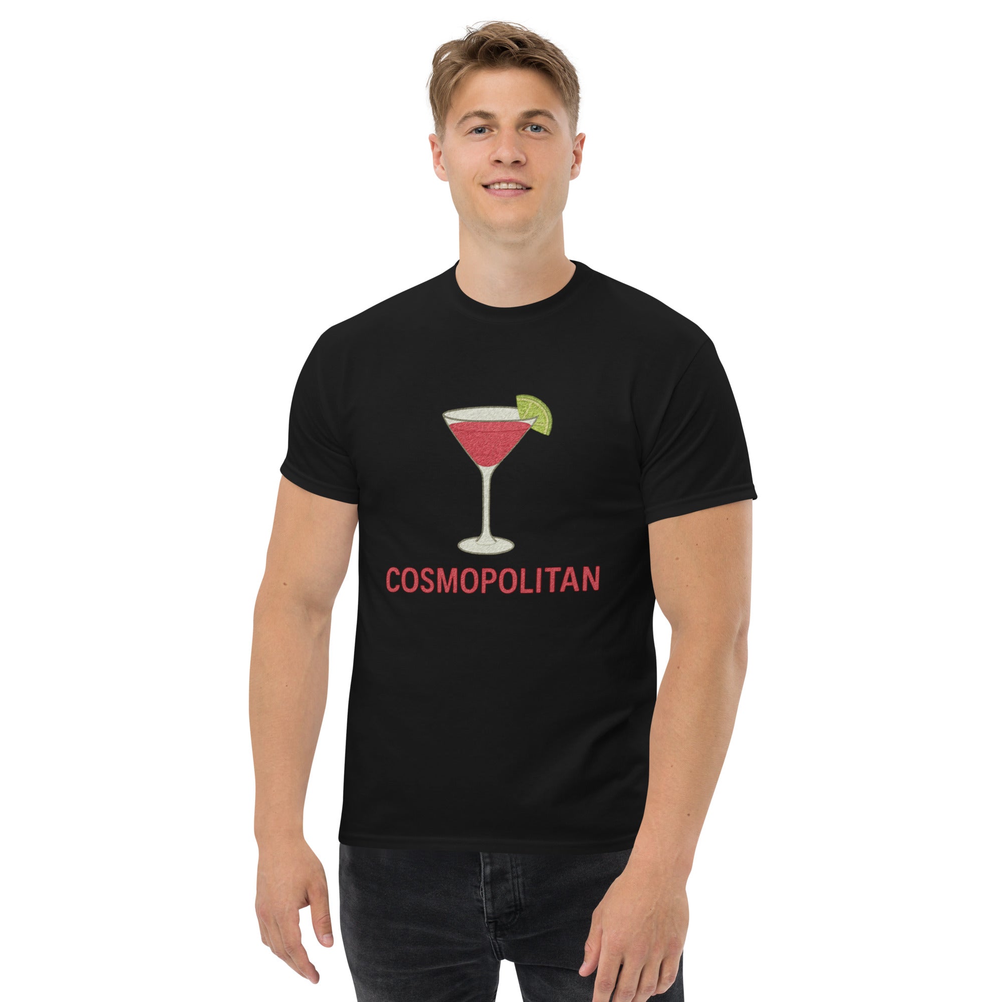 T-shirt Unisex Cosmopolitan-DTG-Biiply-Nero-S-Biiply