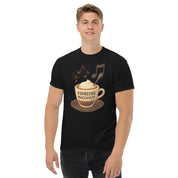 T-shirt Unisex Espresso Macchiato-DTG-Biiply-Nero-S-Biiply