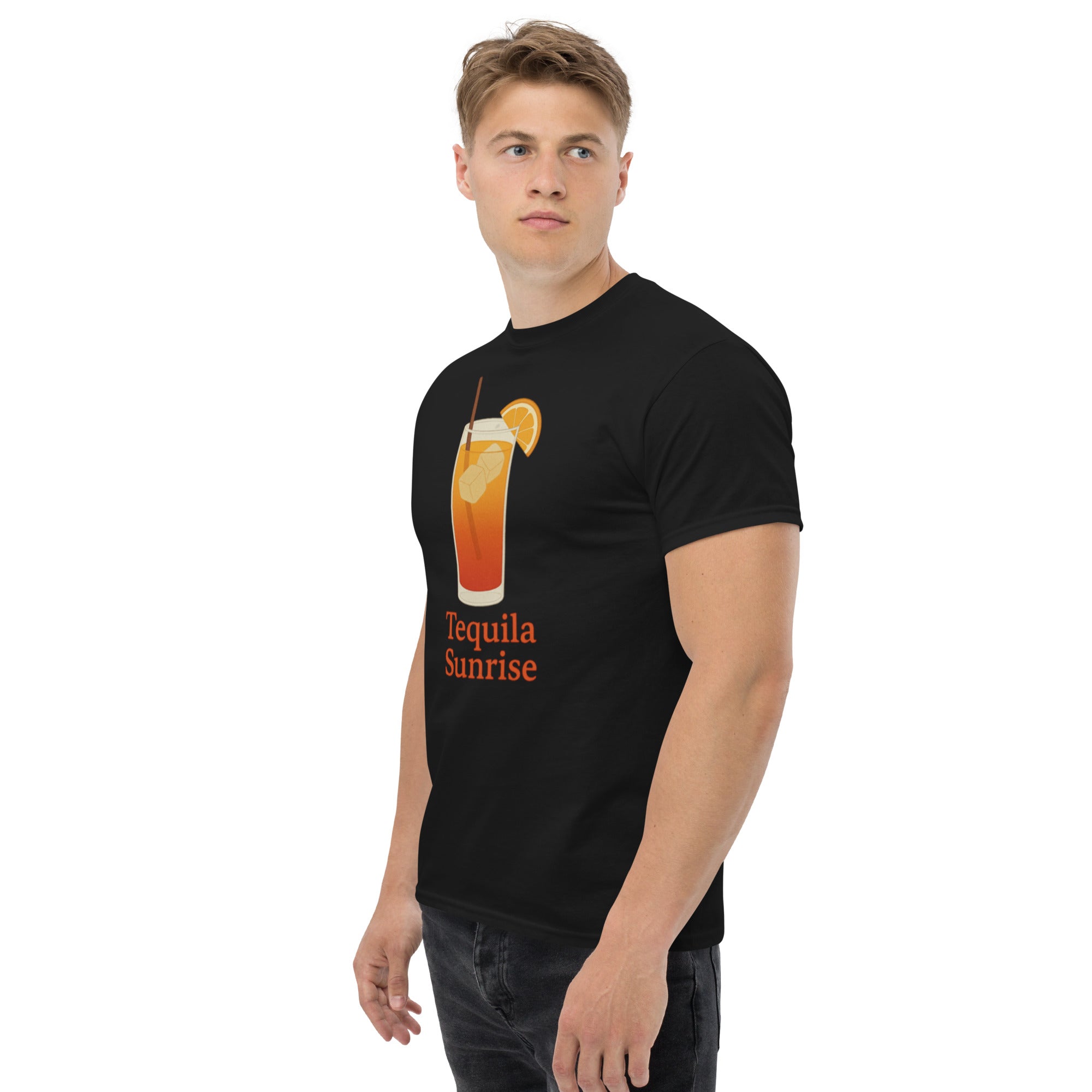T-shirt Unisex Tequila Sunrise-DTG-Biiply-Biiply