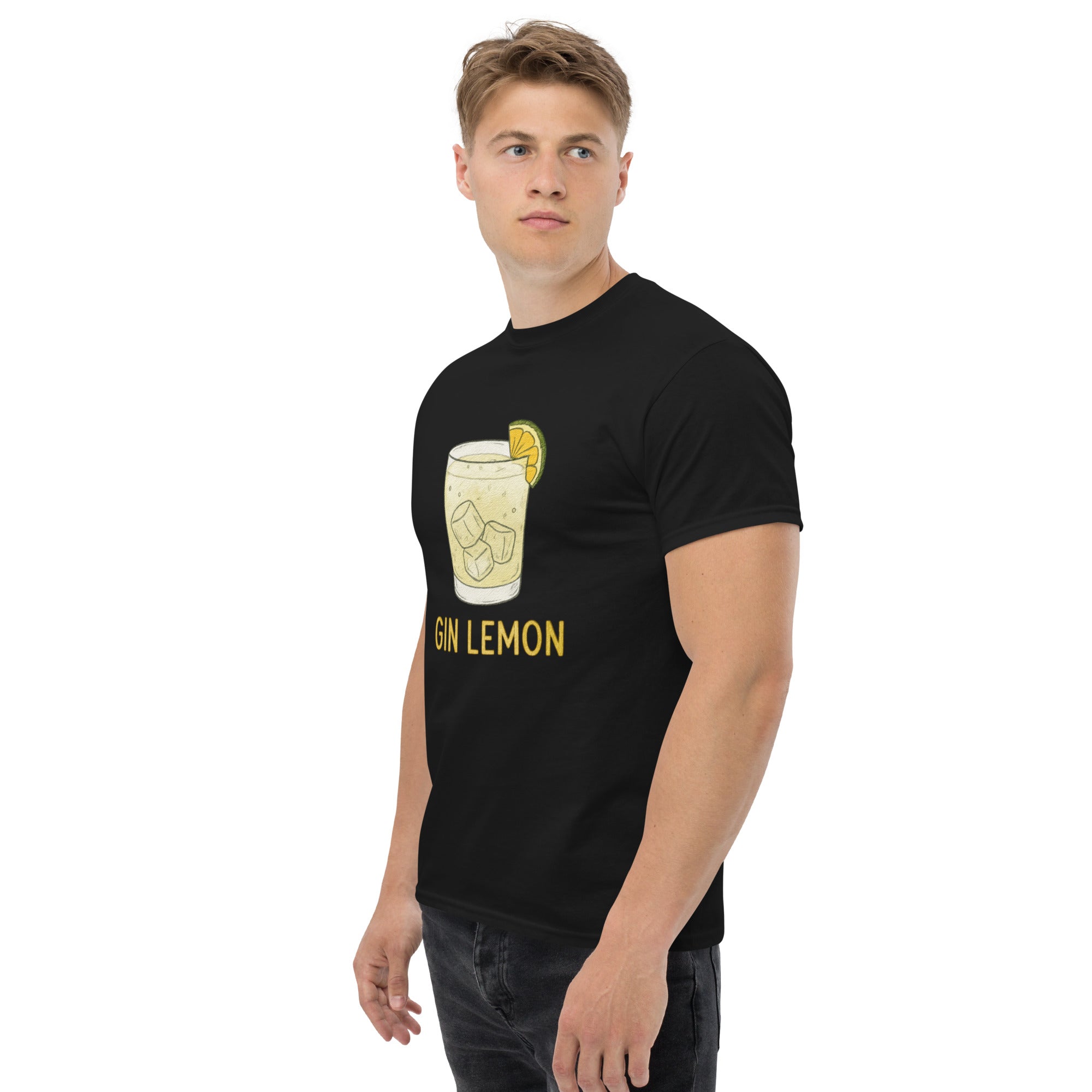 T-shirt Unisex Gin Lemon-DTG-Biiply-Biiply