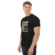 T-shirt Unisex Birra e Ciclismo-DTG-Biiply-Biiply