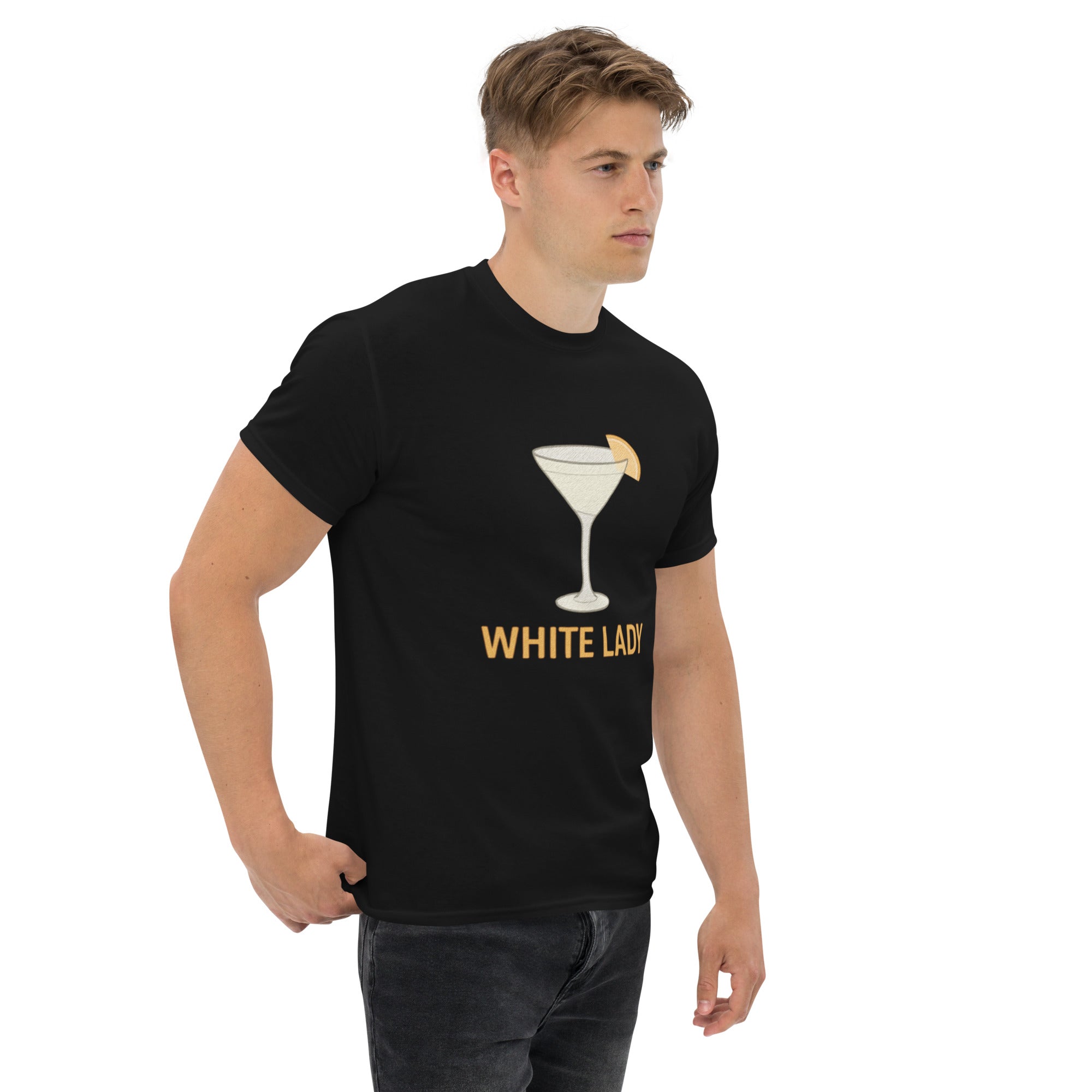 T-shirt Unisex White Lady-DTG-Biiply-Biiply