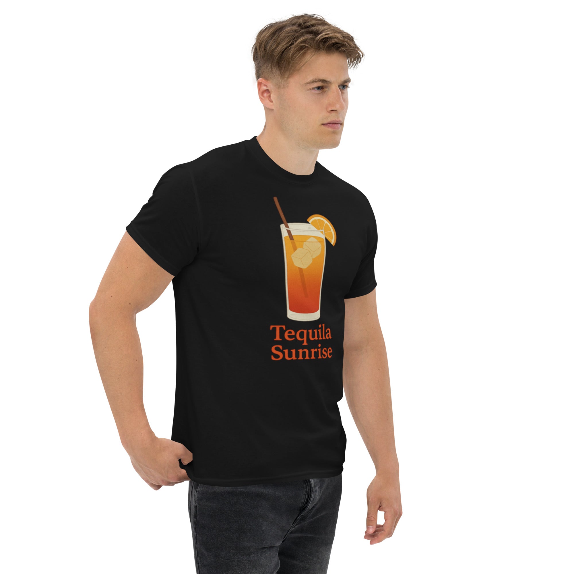 T-shirt Unisex Tequila Sunrise-DTG-Biiply-Biiply