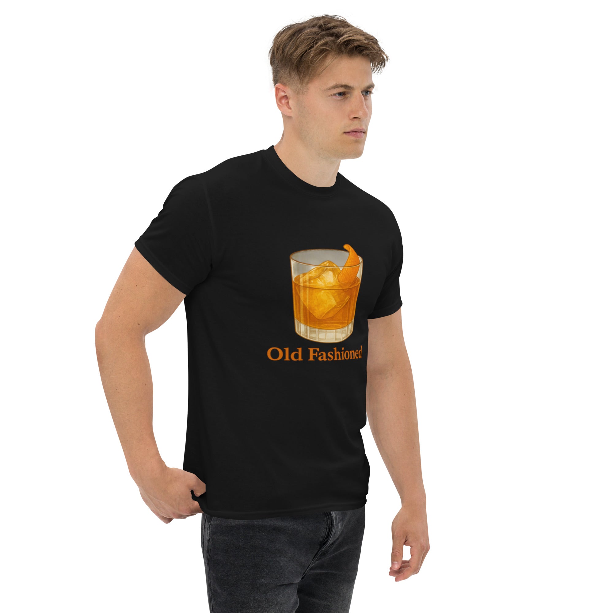 T-shirt Unisex Old Fashioned-DTG-Biiply-Biiply