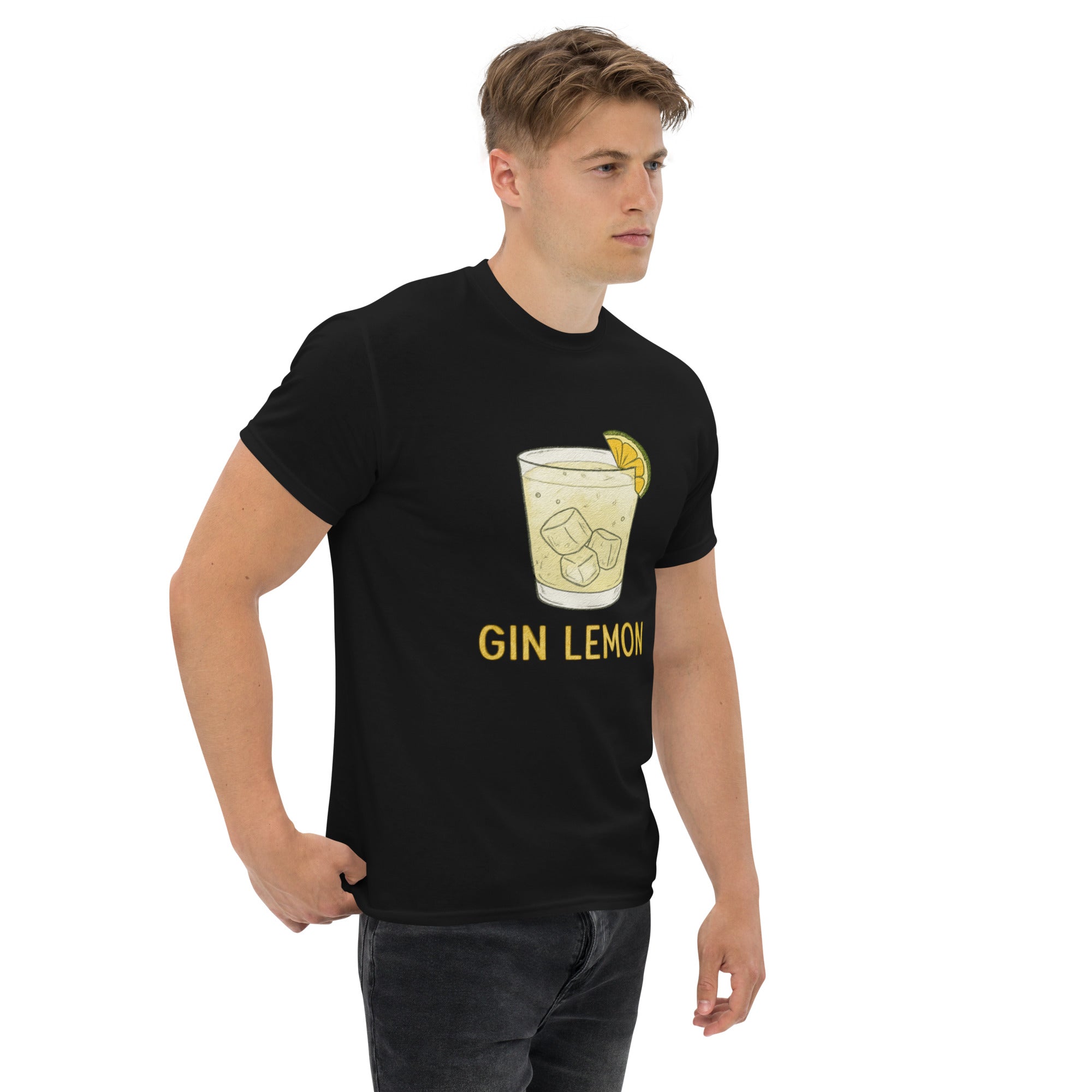 T-shirt Unisex Gin Lemon-DTG-Biiply-Biiply