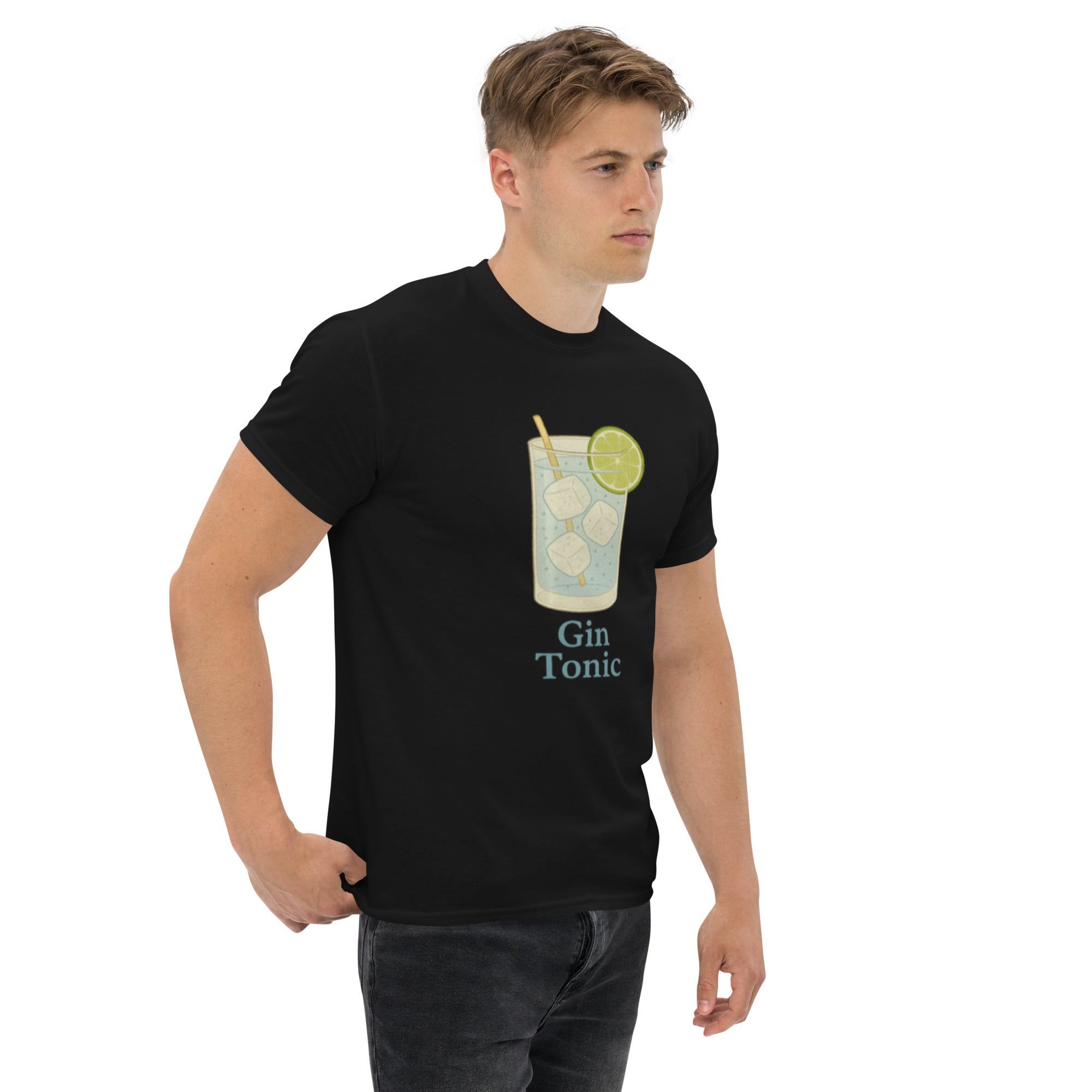T-shirt Unisex Gin Tonic-DTG-Biiply-Biiply