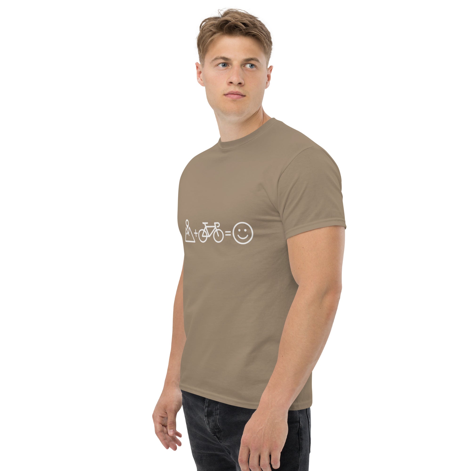T-shirt Unisex Passione per la Bici-DTG-Biiply-Biiply
