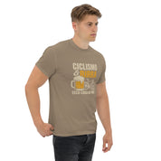 T-shirt Unisex Birra e Ciclismo-DTG-Biiply-Biiply
