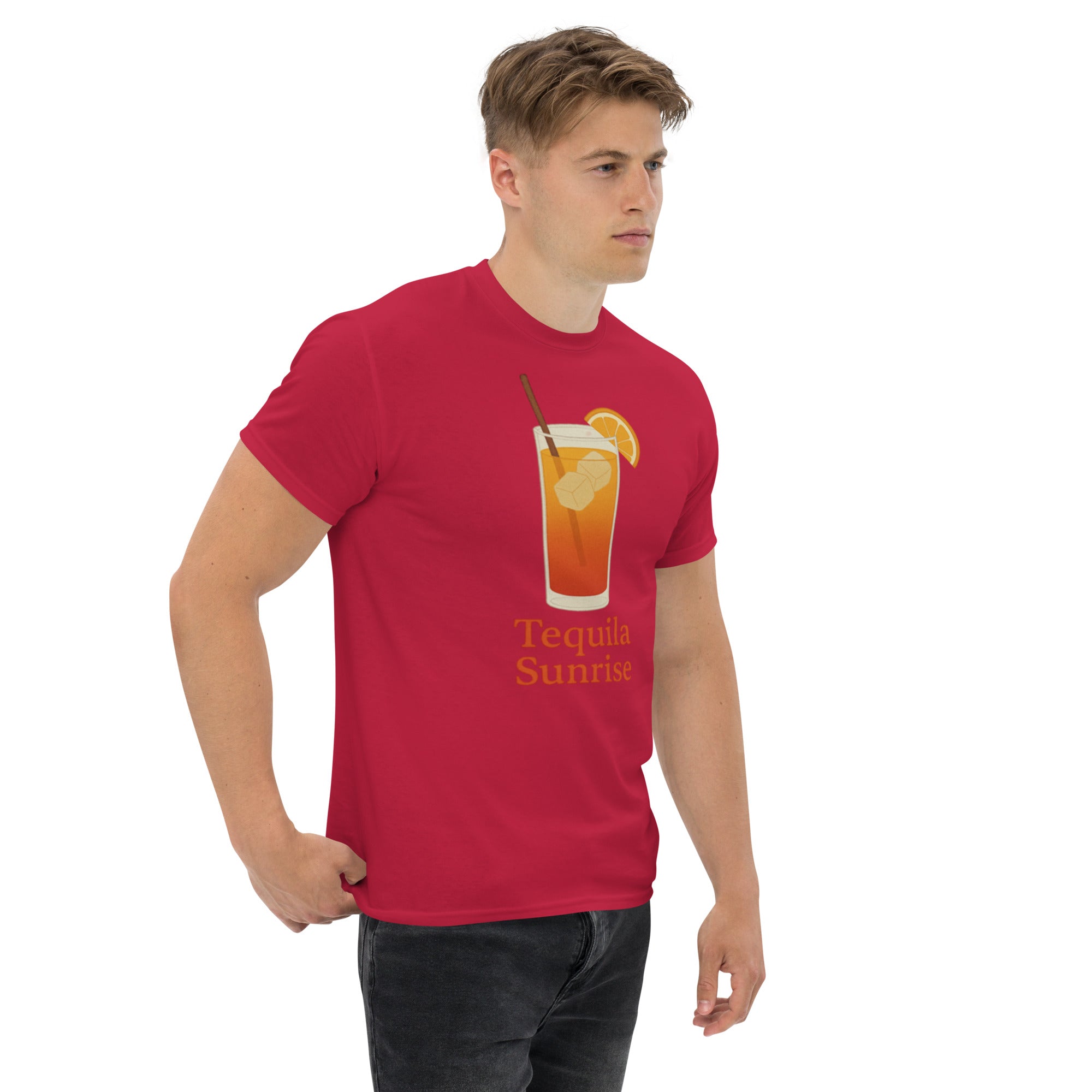 T-shirt Unisex Tequila Sunrise-DTG-Biiply-Biiply