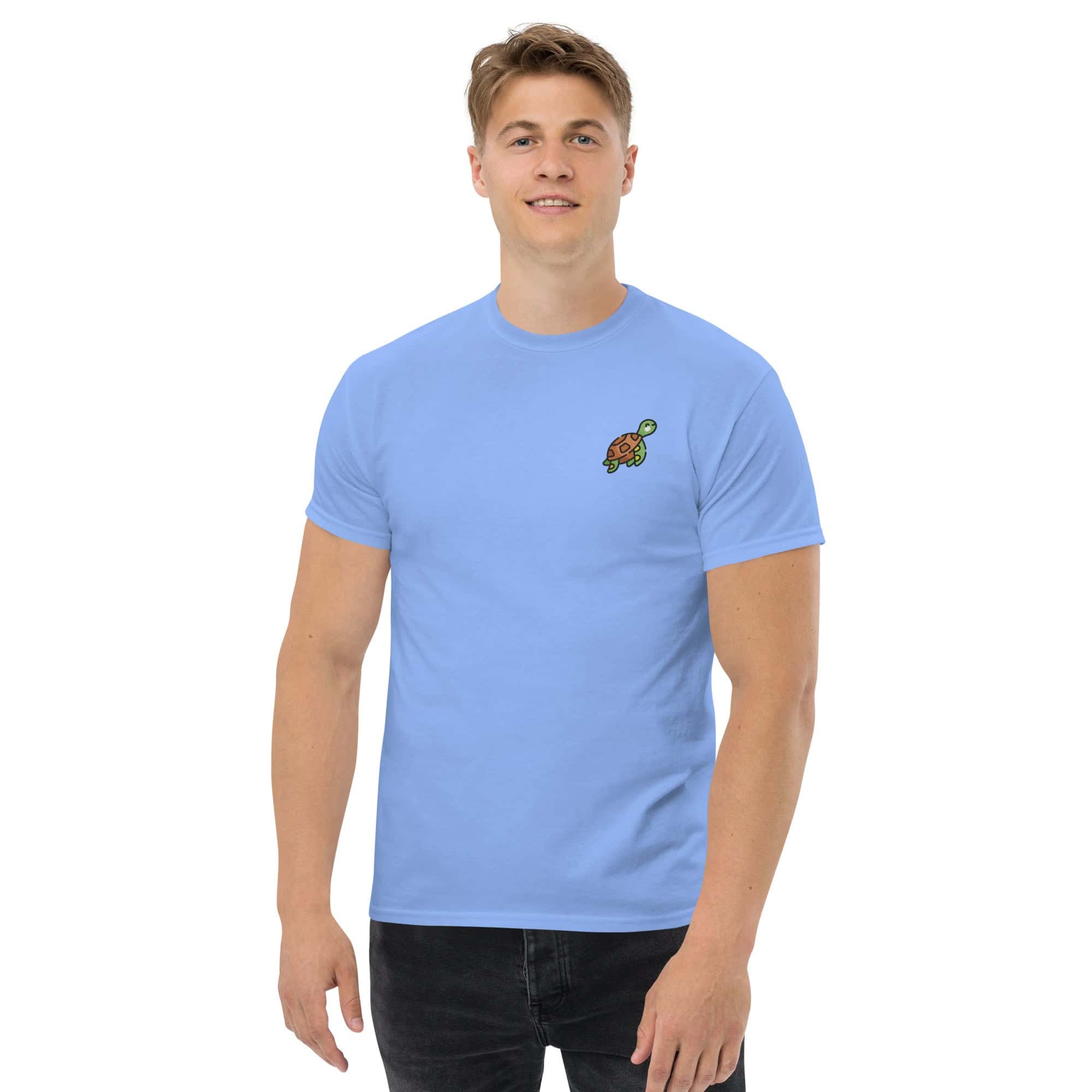 T-shirt Unisex Tartaruga-Ricamati-Biiply-Biiply