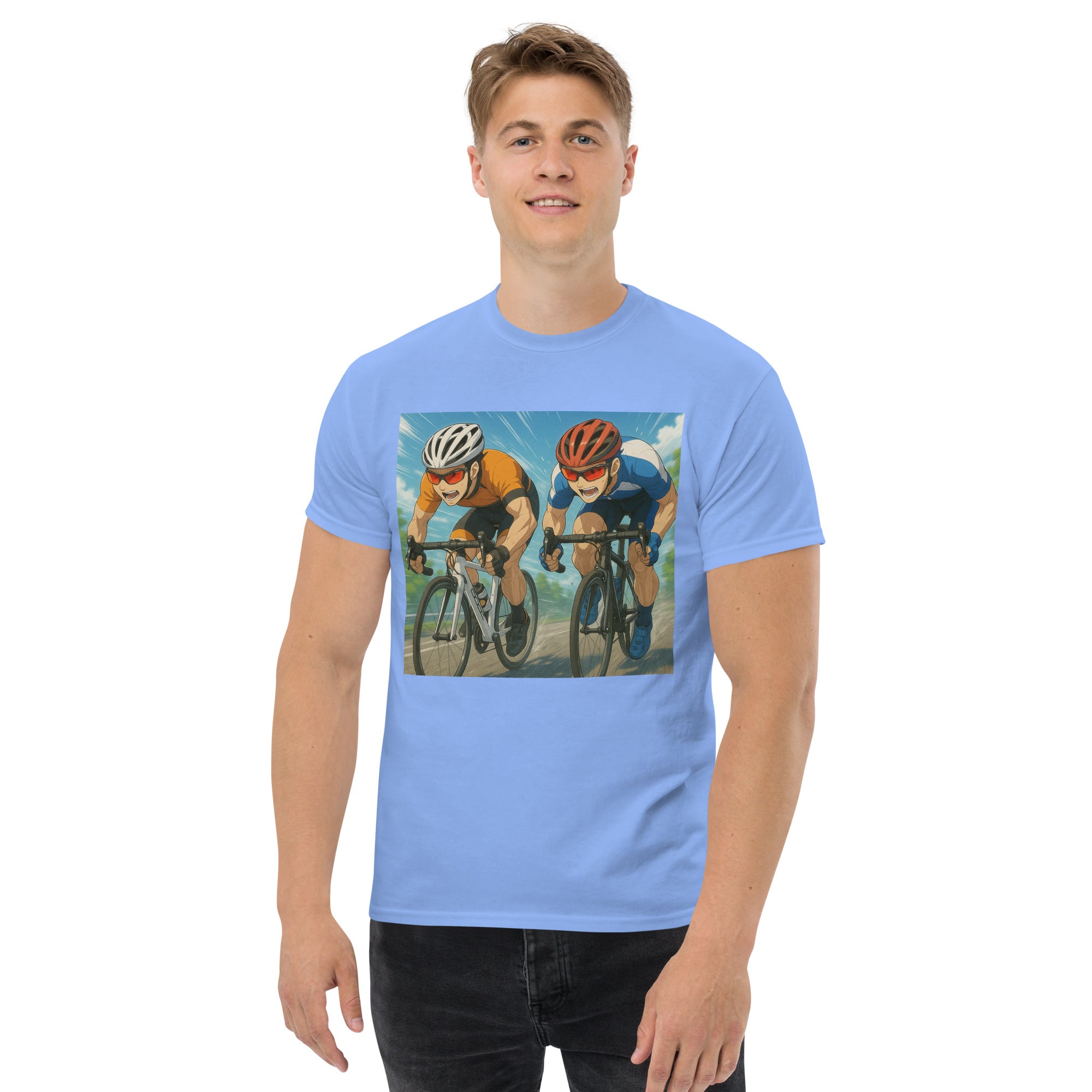 T-shirt Unisex Sprint-DTG-Biiply-Blu Carolina-S-Biiply