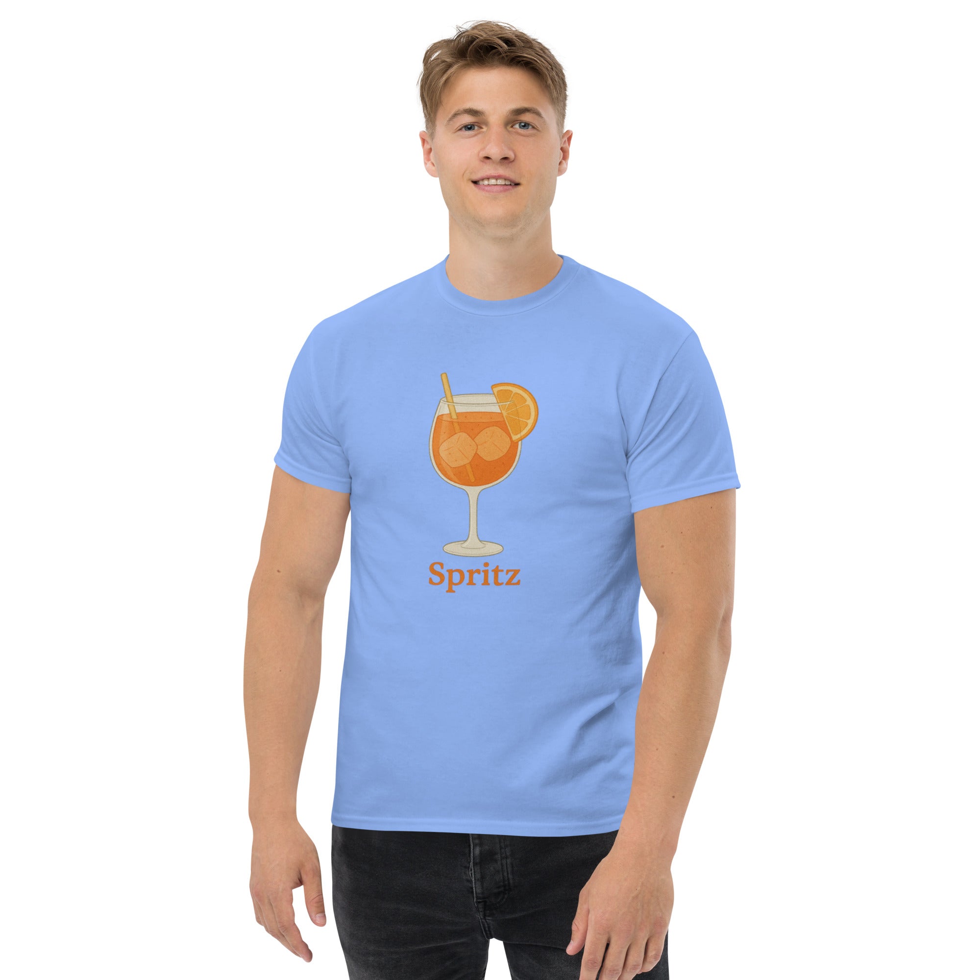 T-shirt Unisex Spritz-DTG-Biiply-Blu Carolina-S-Biiply