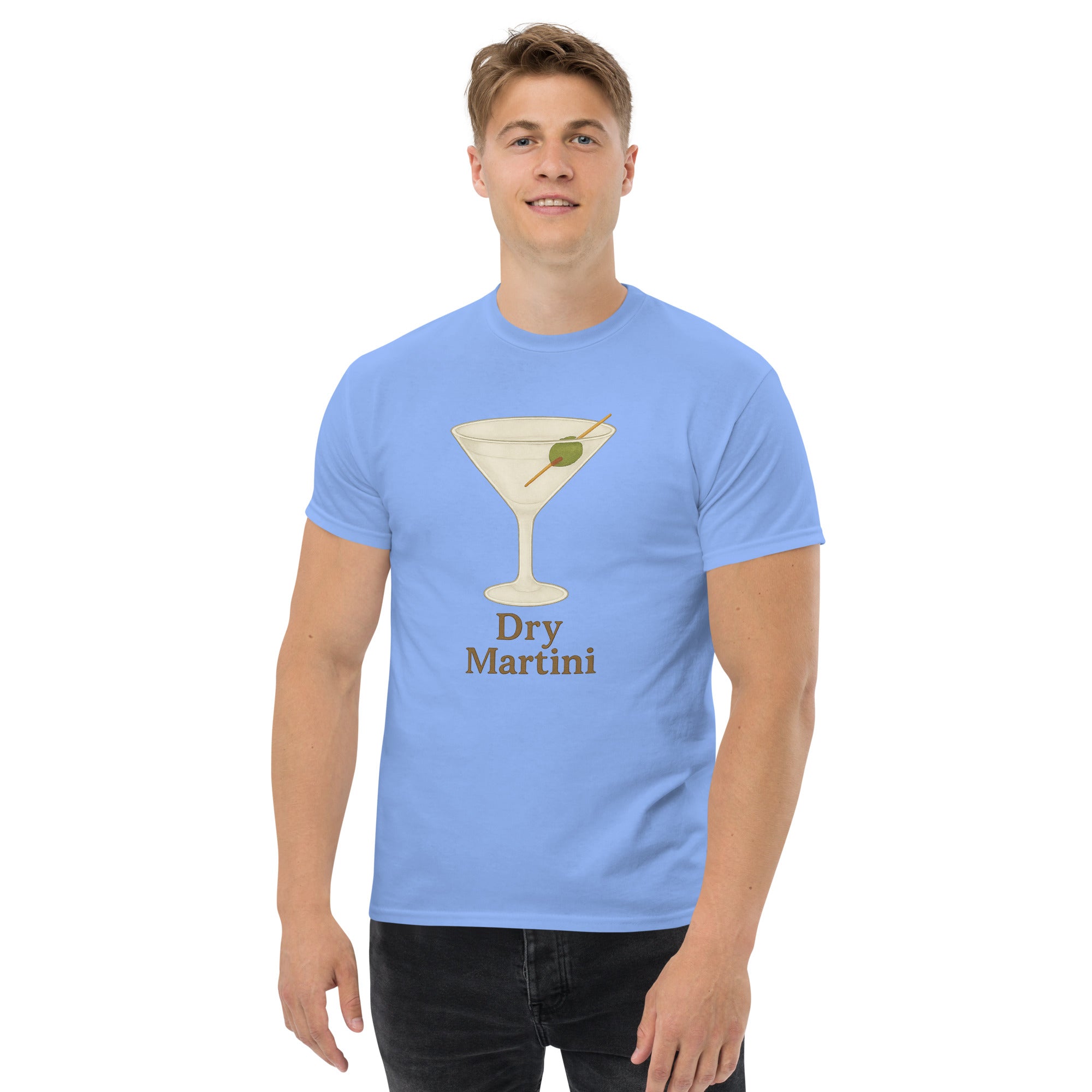 T-shirt Unisex Dry Martini-DTG-Biiply-Blu Carolina-S-Biiply