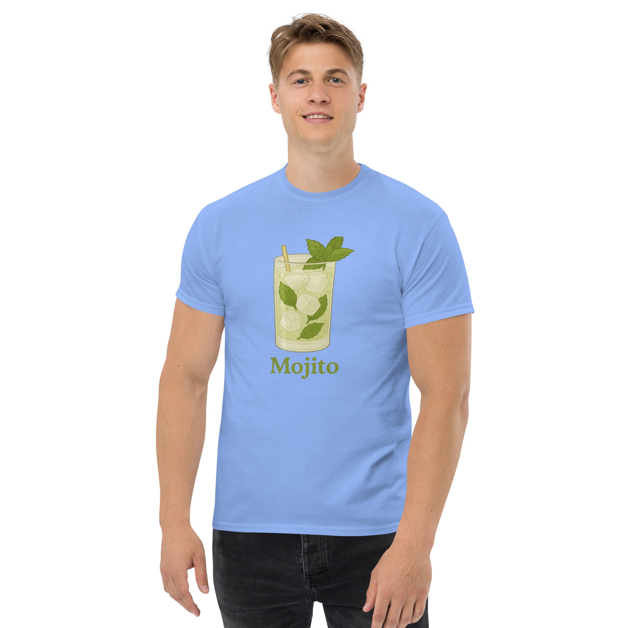 T-shirt Unisex Mojito-DTG-Biiply-Blu Carolina-S-Biiply