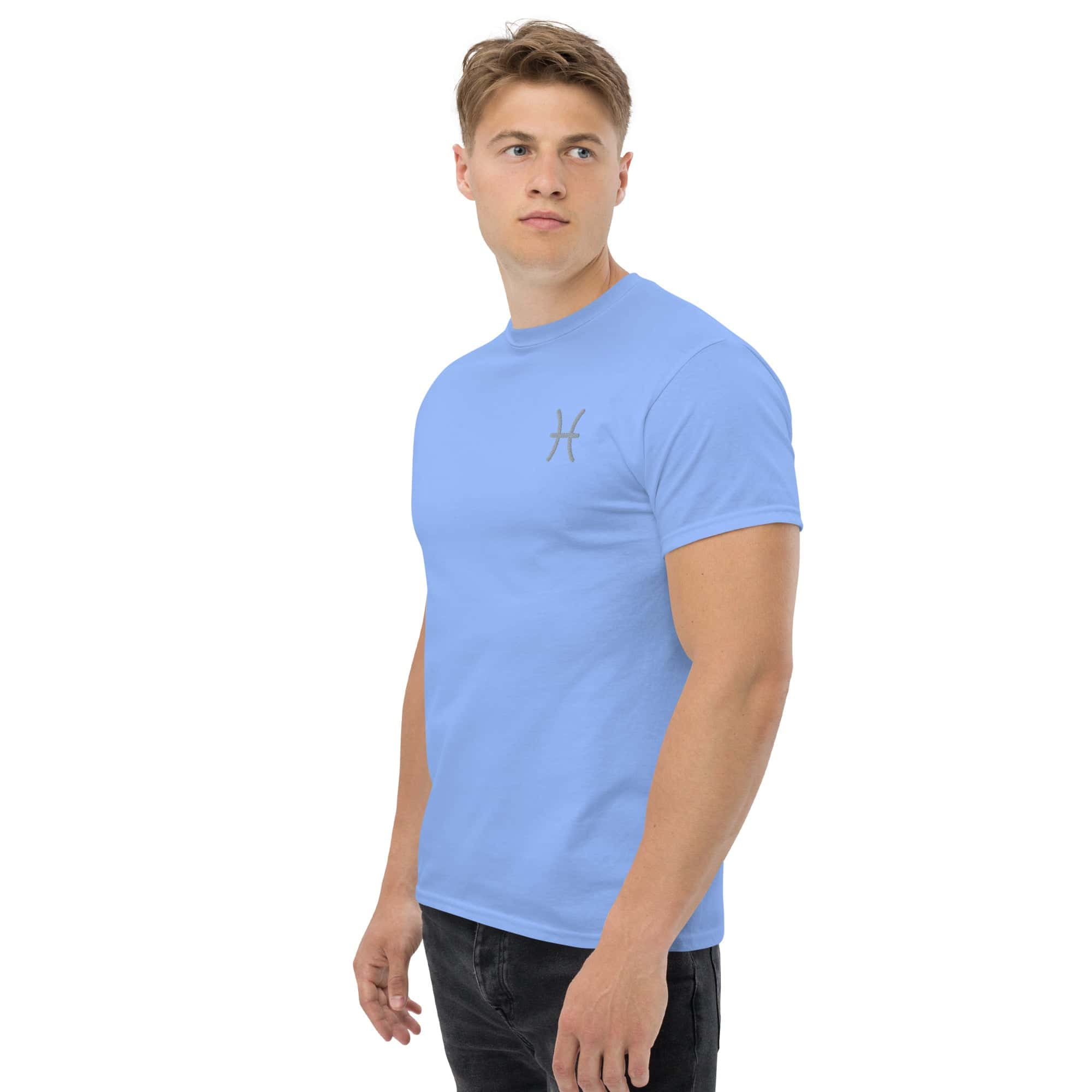 T-shirt Unisex Pesci-Ricamati-Biiply-Biiply