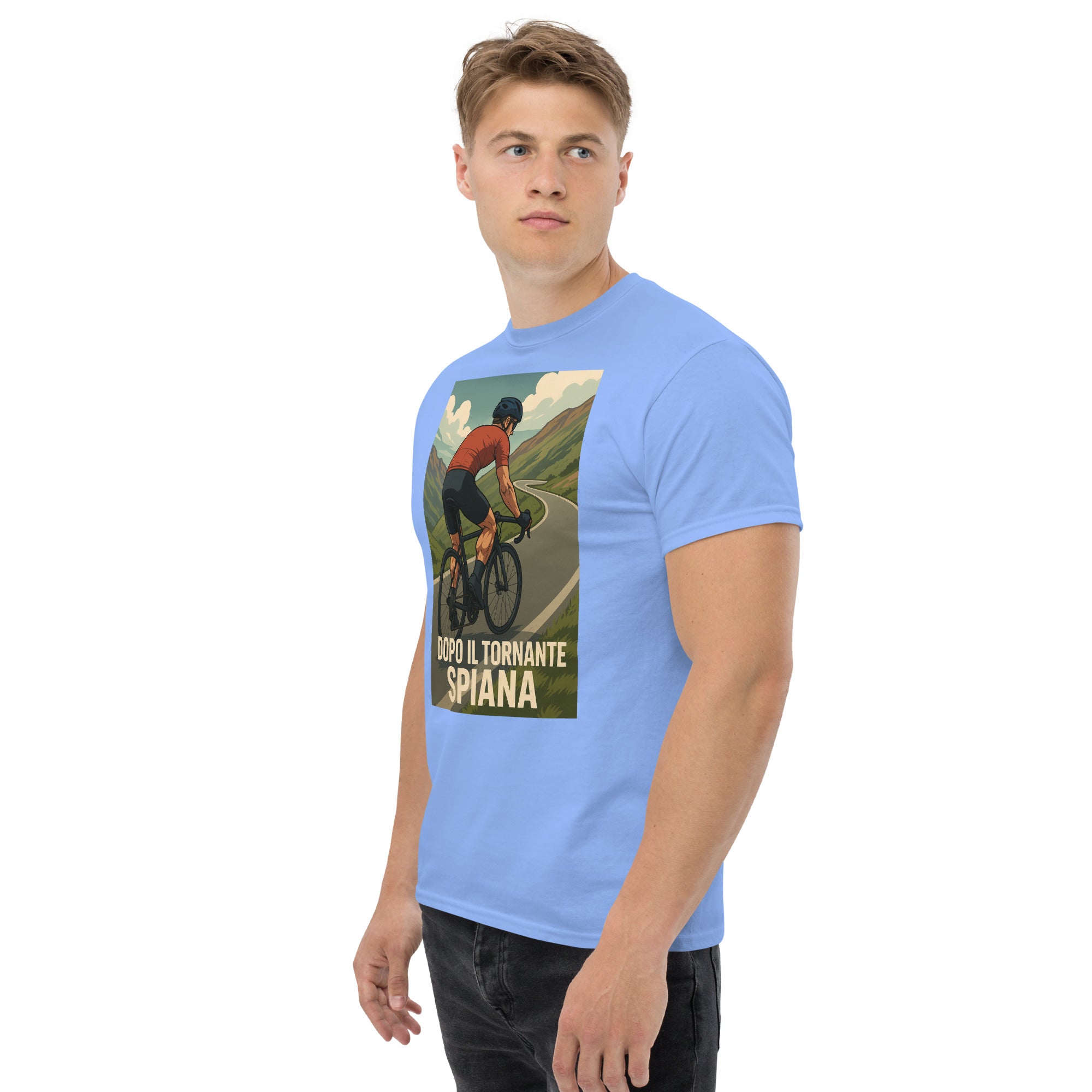 T-shirt Unisex Dopo il tornante spiana-DTG-Biiply-Biiply