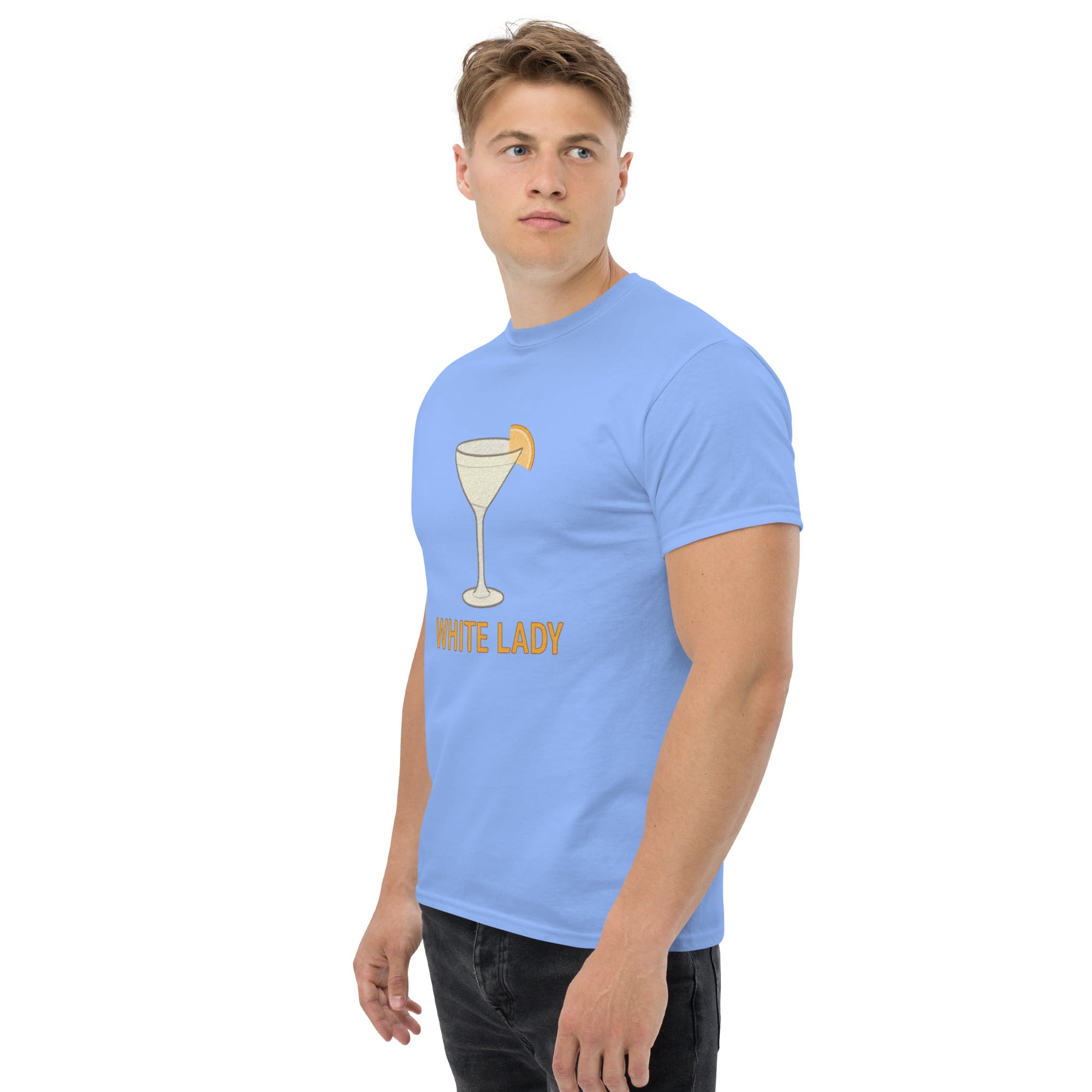 T-shirt Unisex White Lady-DTG-Biiply-Biiply