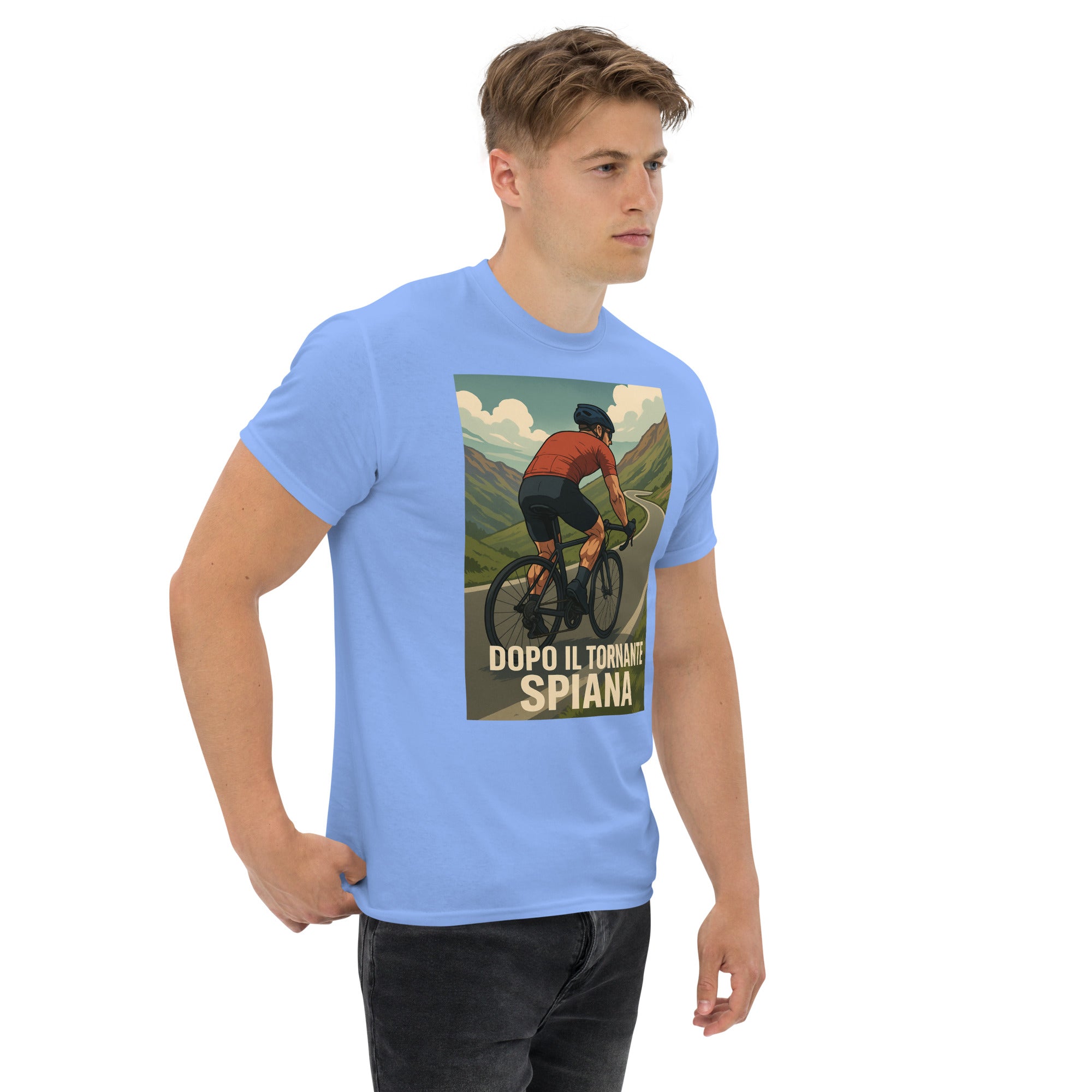 T-shirt Unisex Dopo il tornante spiana-DTG-Biiply-Biiply