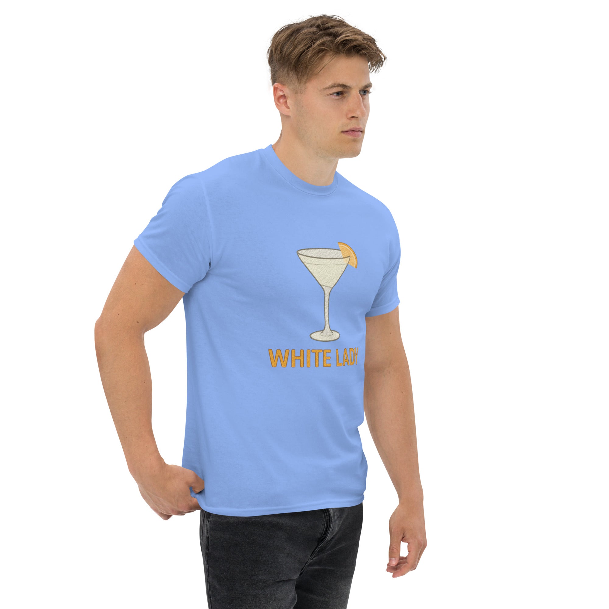 T-shirt Unisex White Lady-DTG-Biiply-Biiply