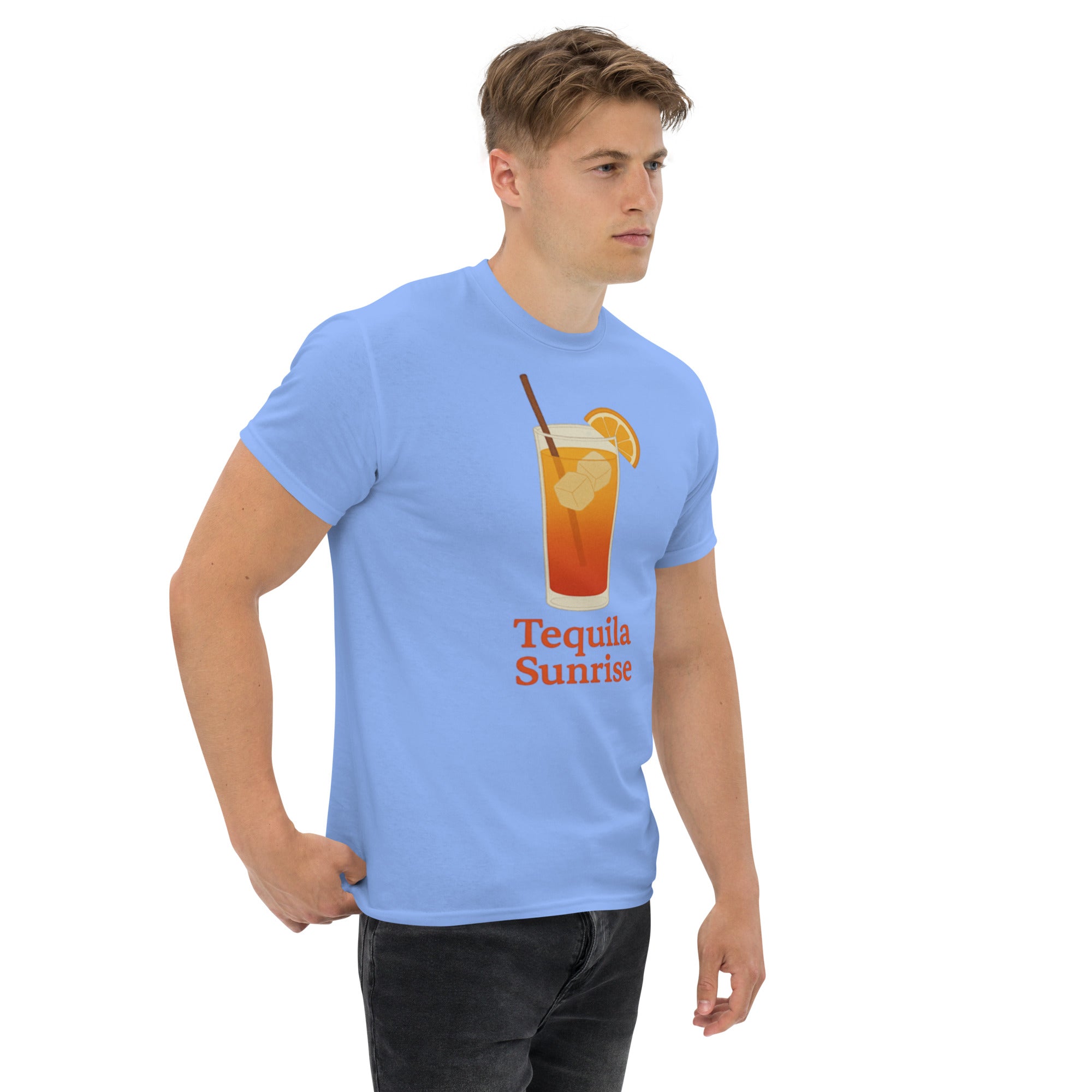 T-shirt Unisex Tequila Sunrise-DTG-Biiply-Biiply