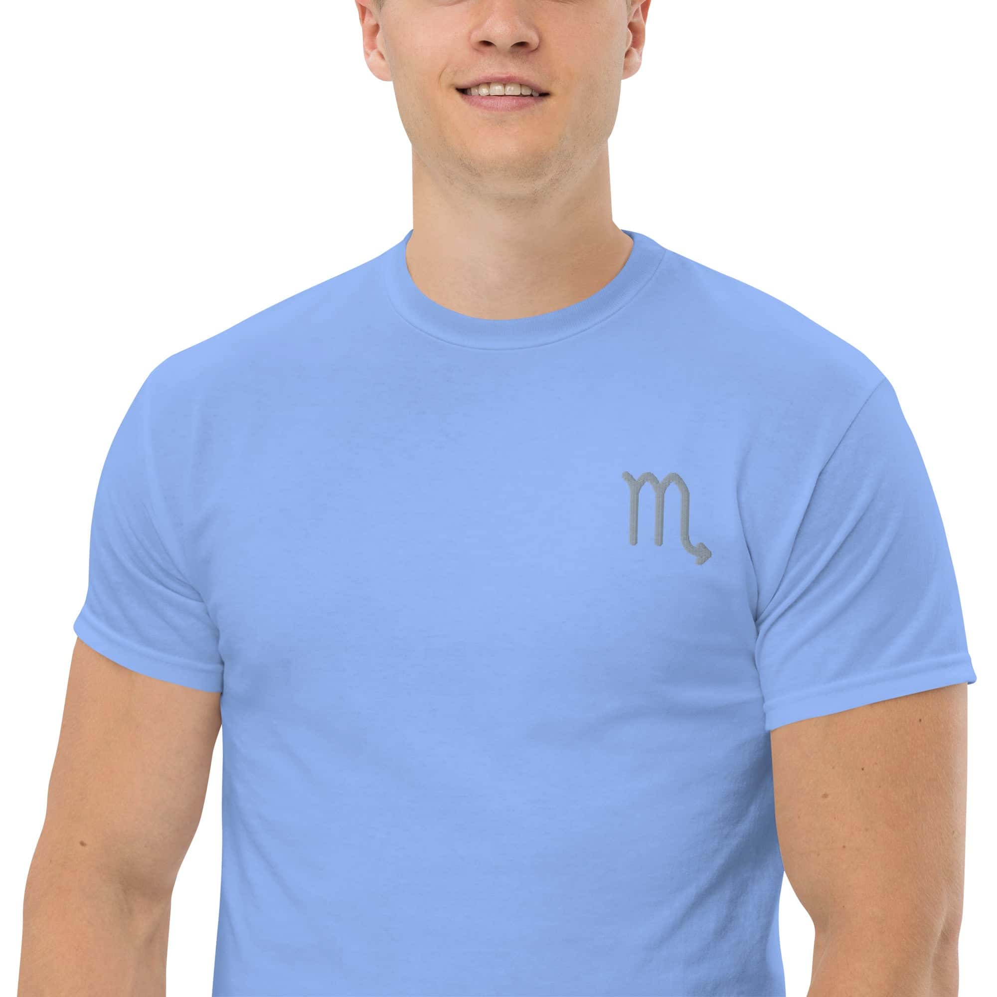 T-shirt Unisex Scorpione-Ricamati-Biiply-Biiply