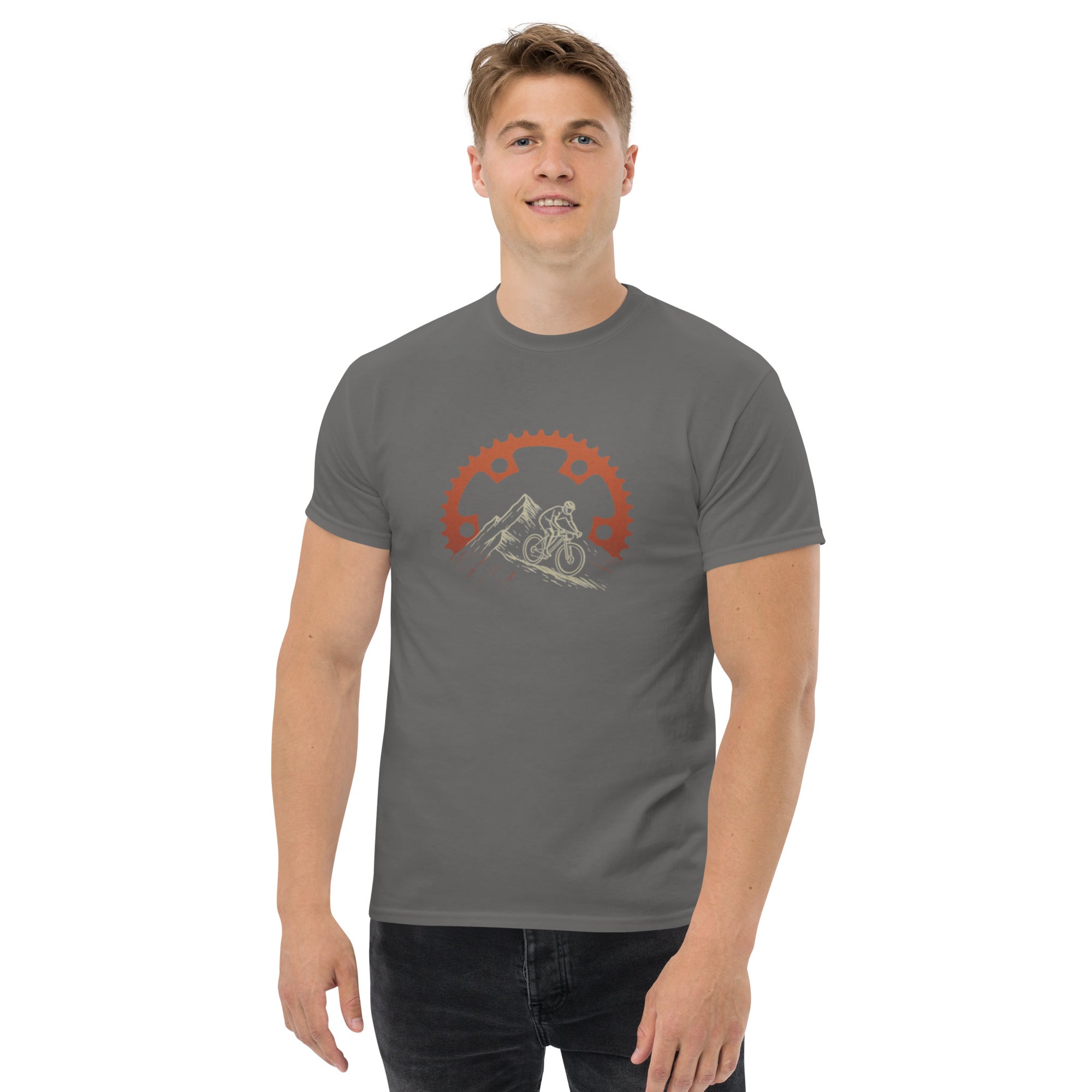 T-shirt Unisex Corona Mountain Bike-DTG-Biiply-Antracite-S-Biiply