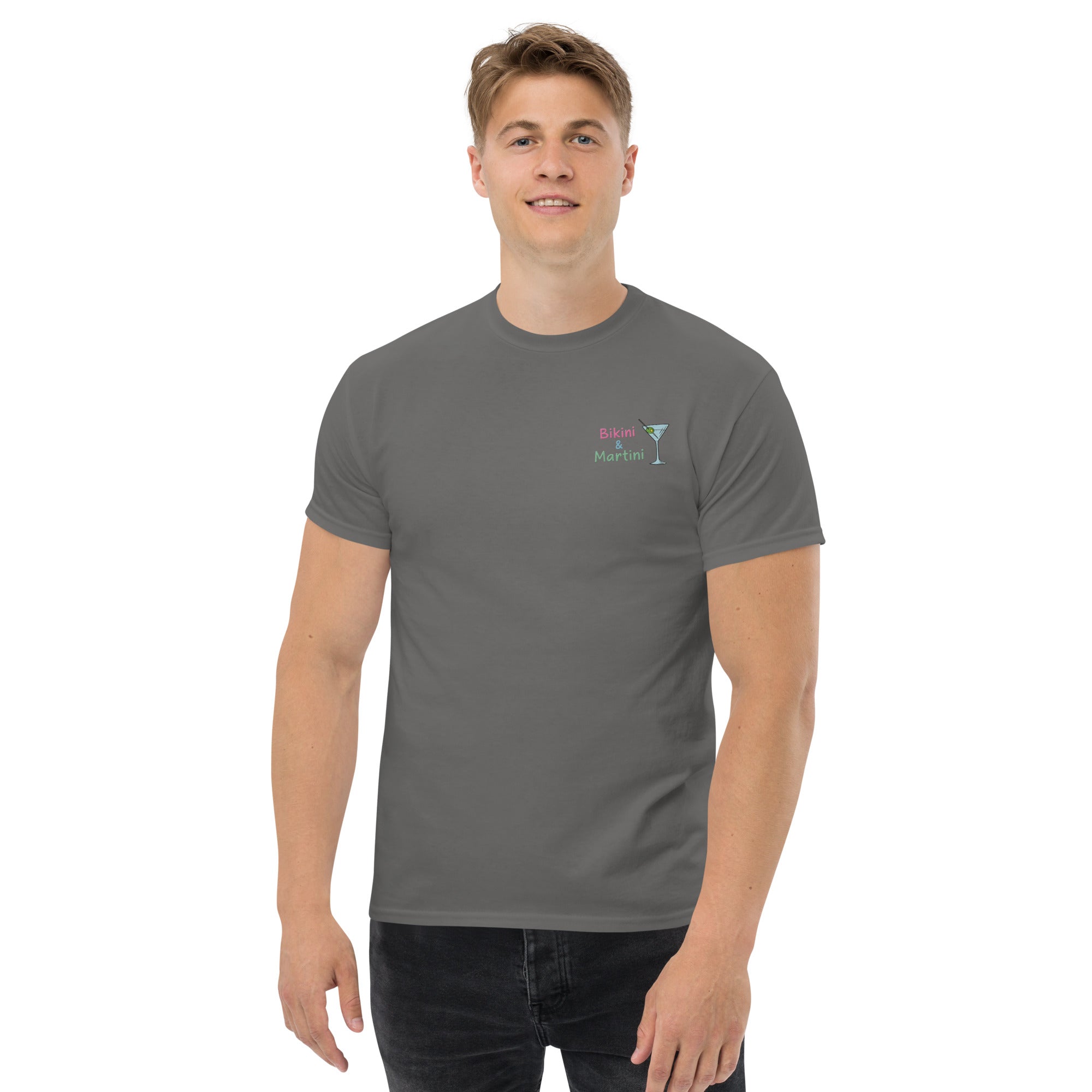 T-shirt Ricamata Unisex Bikini & Martini-Ricamati-Biiply-Biiply