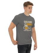 T-shirt Unisex Birra e Ciclismo-DTG-Biiply-Biiply