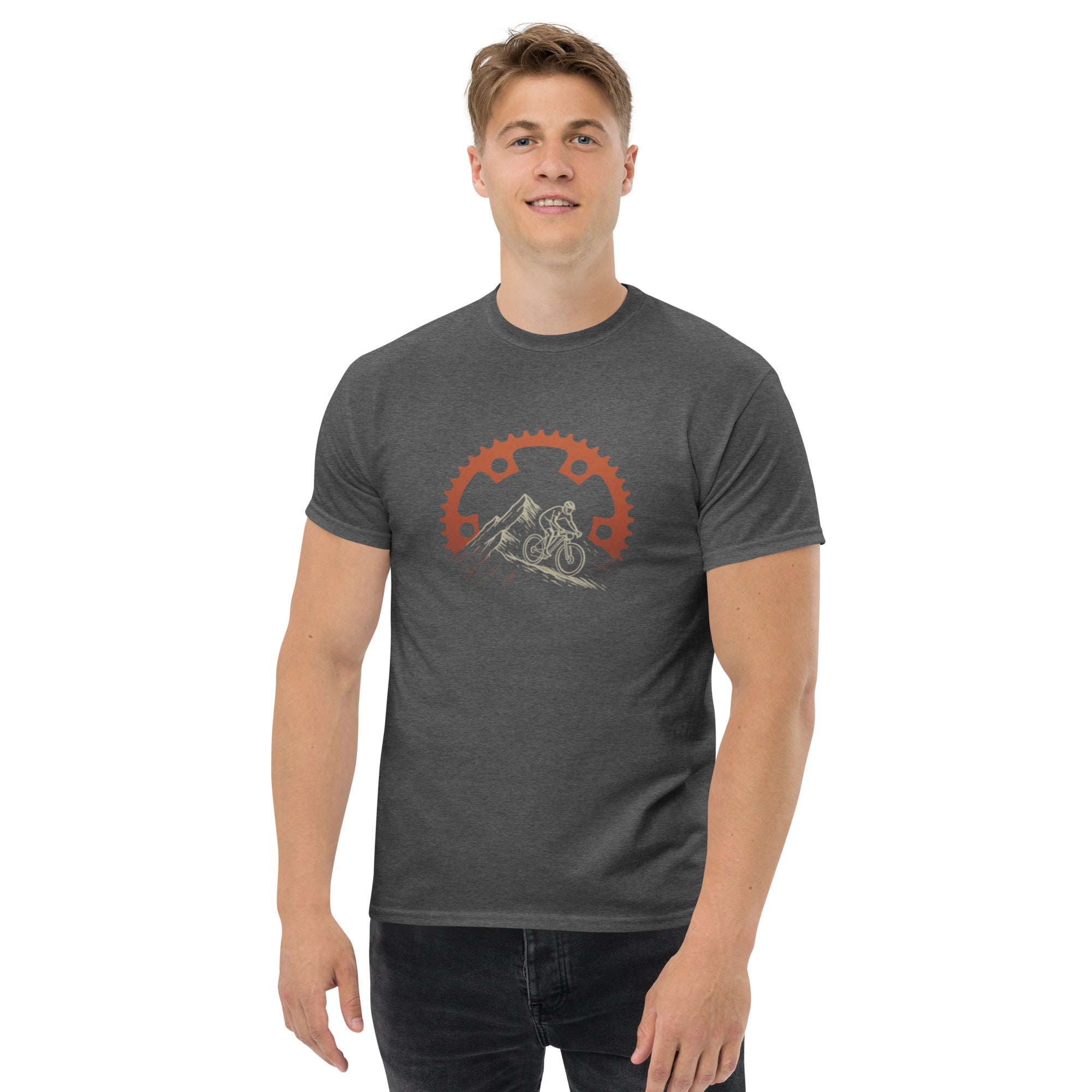 T-shirt Unisex Corona Mountain Bike-DTG-Biiply-Erica Scuro-S-Biiply