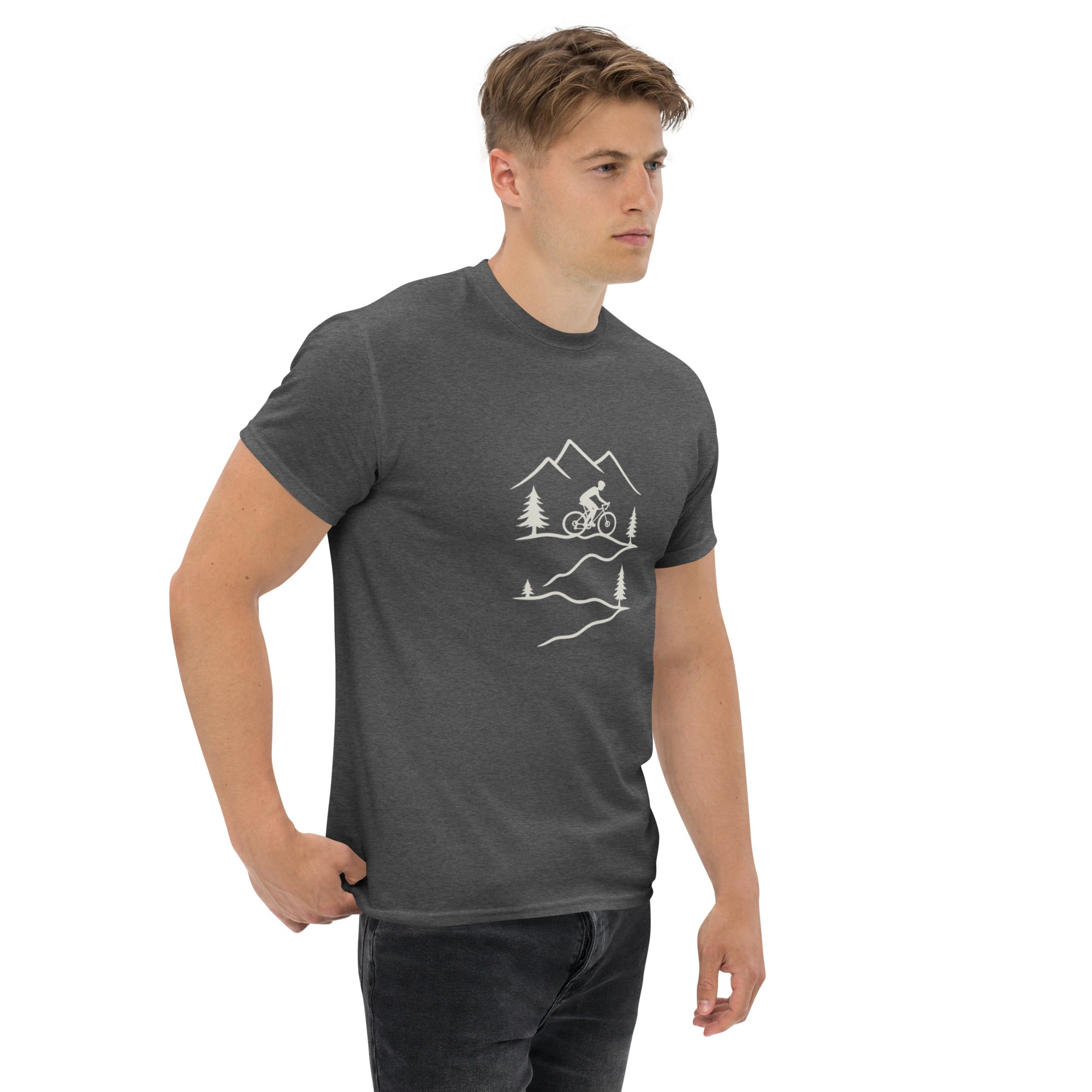 T-shirt Unisex Ride Bike-DTG-Biiply-Biiply