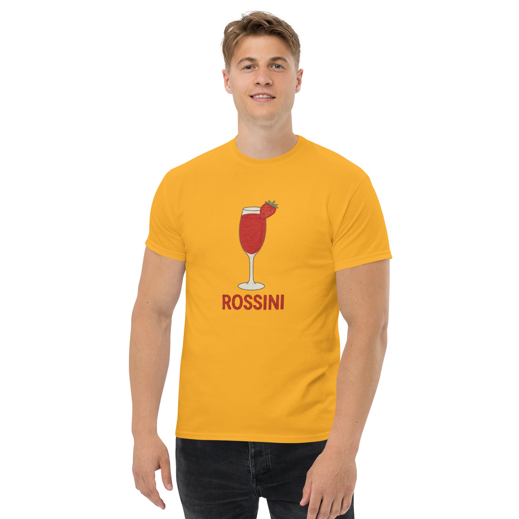 T-shirt Unisex Rossini-DTG-Biiply-Oro-S-Biiply