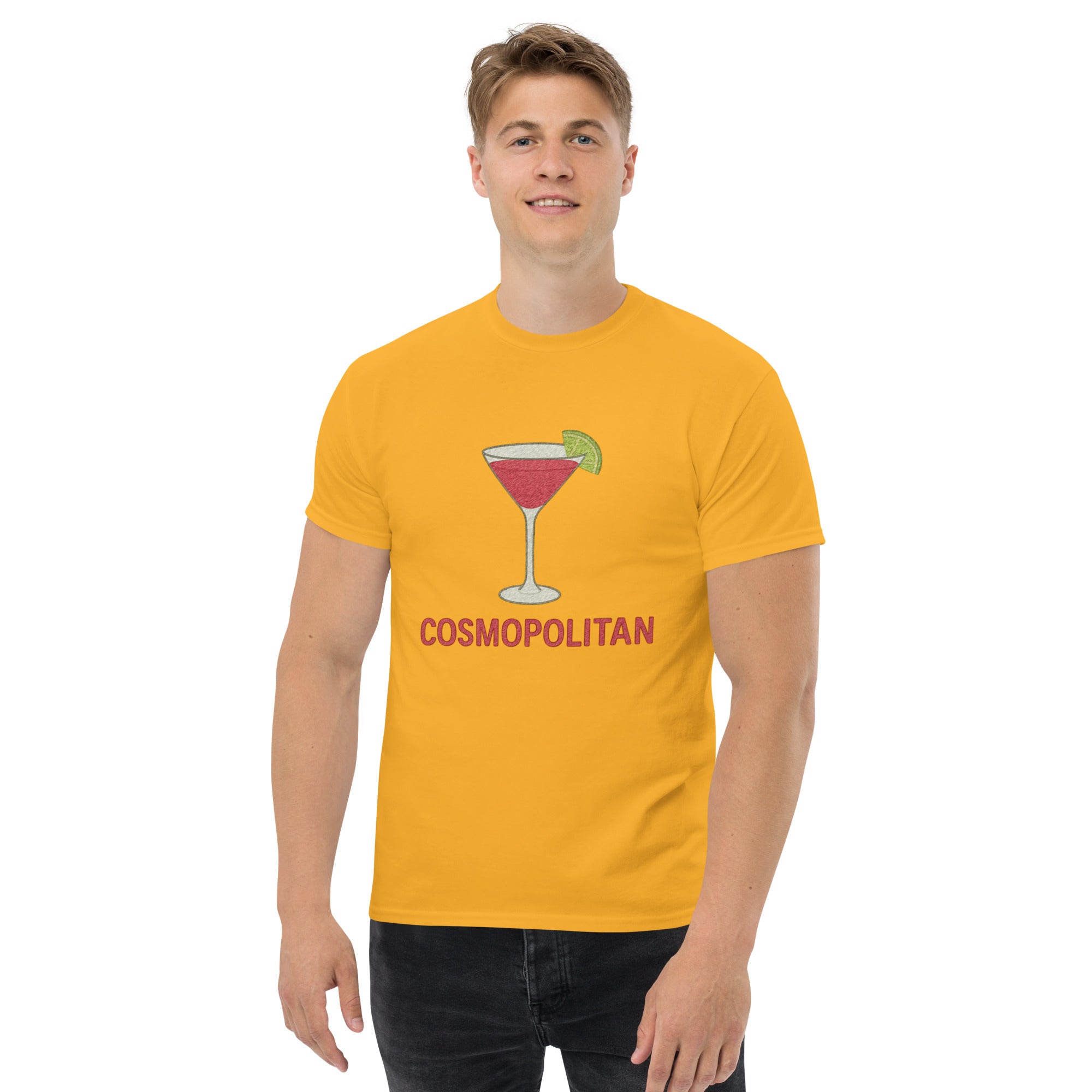 T-shirt Unisex Cosmopolitan-DTG-Biiply-Oro-S-Biiply