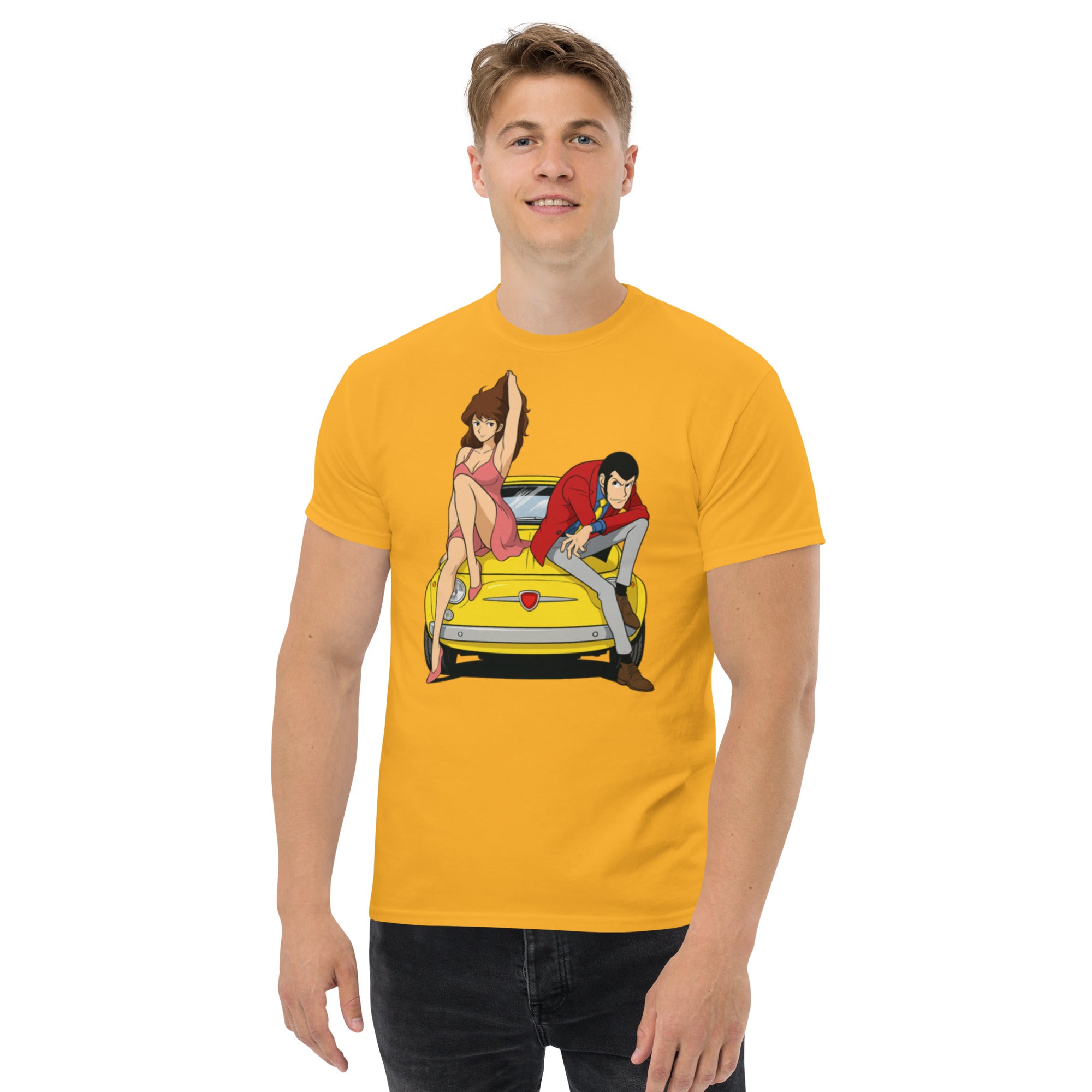 T-shirt Unisex Lupin-DTG-Biiply-Oro-S-Biiply