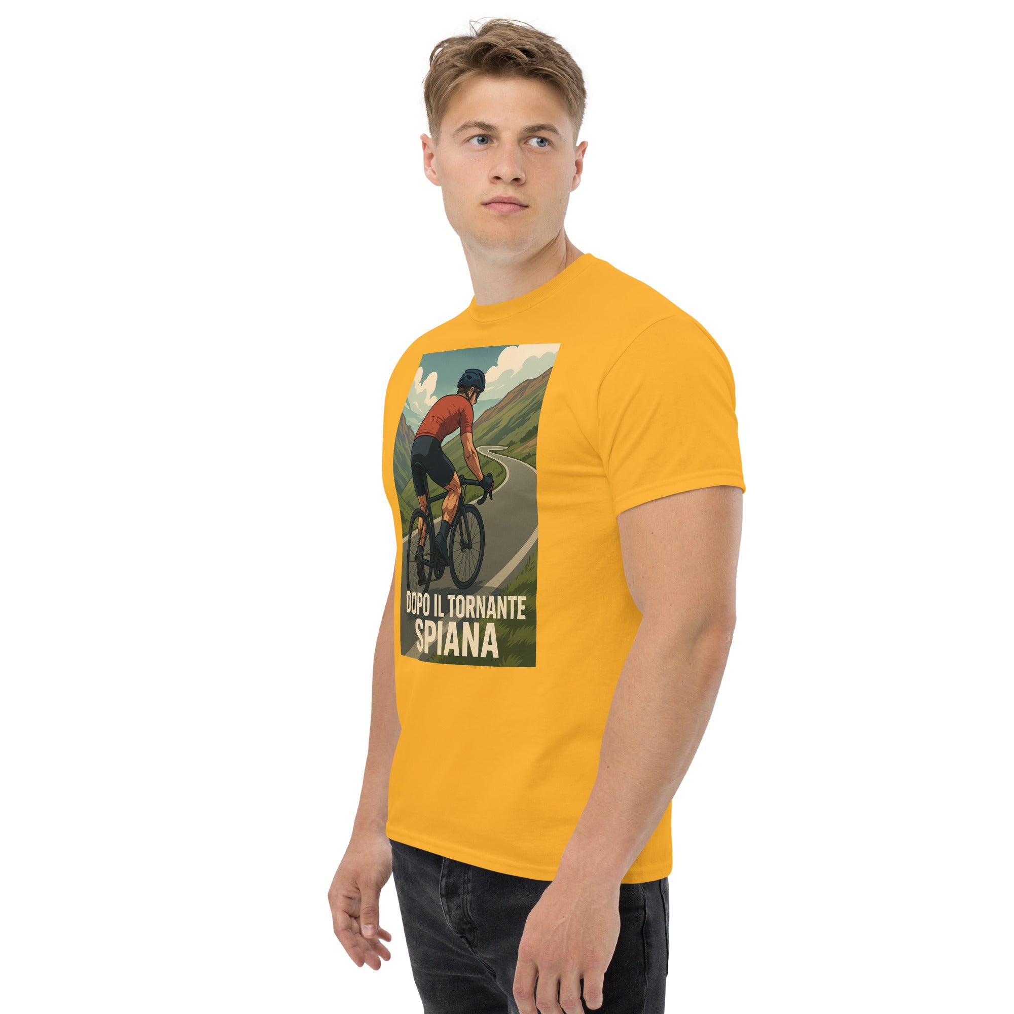 T-shirt Unisex Dopo il tornante spiana-DTG-Biiply-Biiply