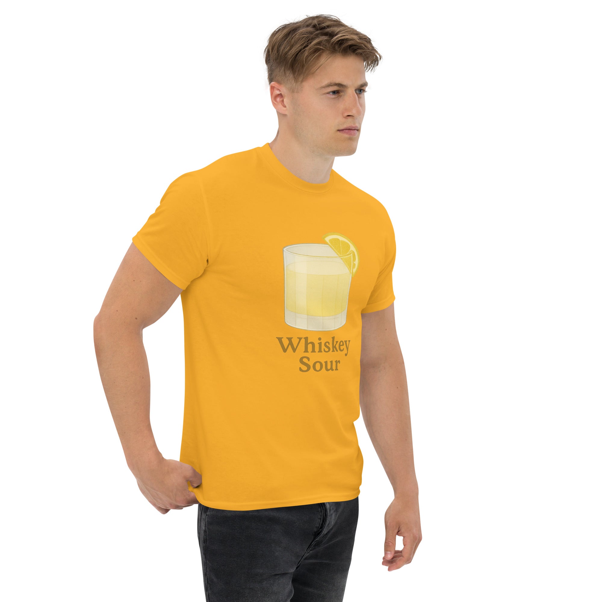 T-shirt Unisex Whiskey Sour-DTG-Biiply-Biiply