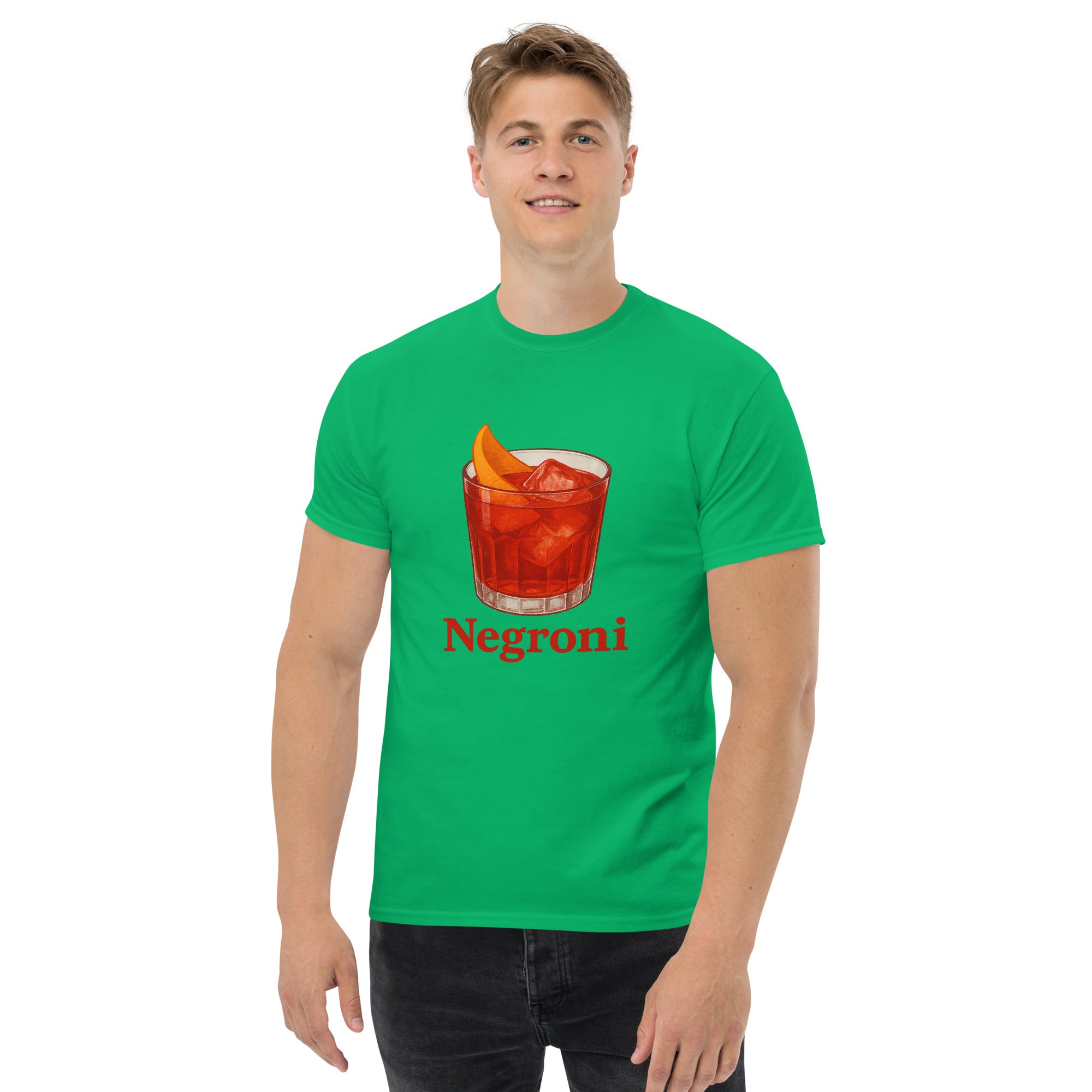 T-shirt Unisex Negroni-DTG-Biiply-Verde Irlandese-S-Biiply