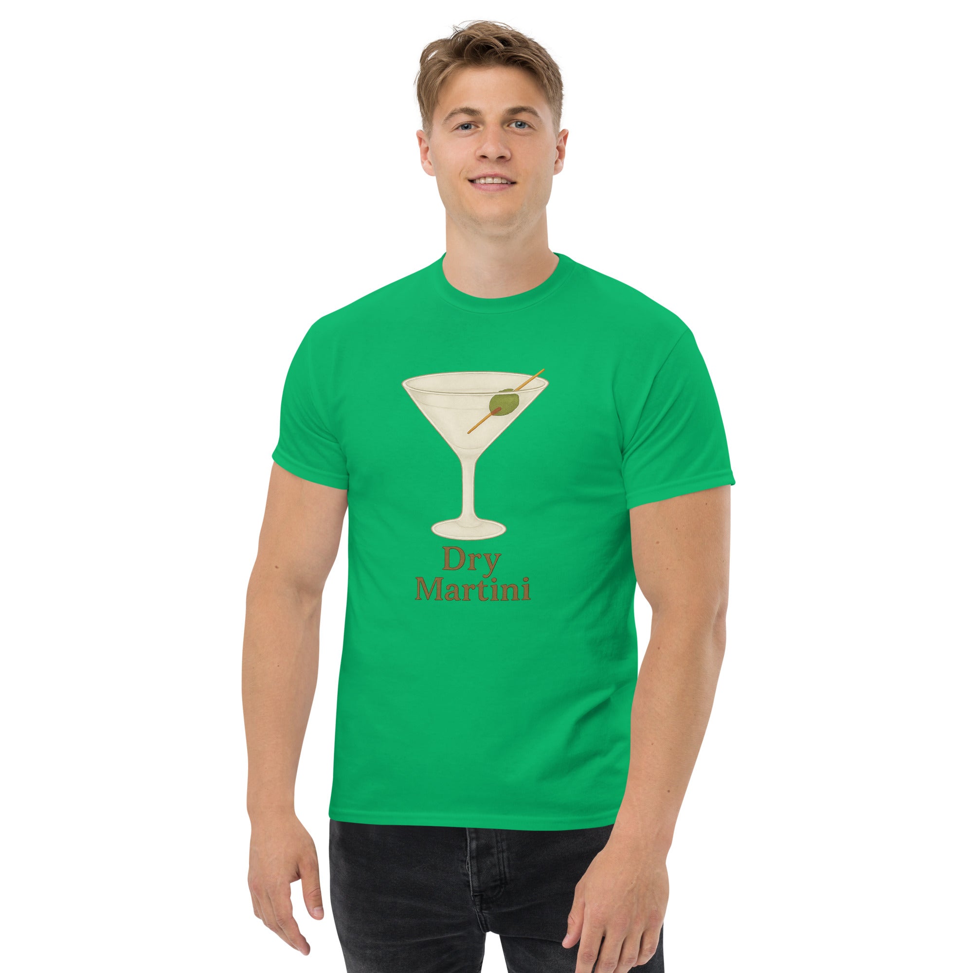 T-shirt Unisex Dry Martini-DTG-Biiply-Verde Irlandese-S-Biiply