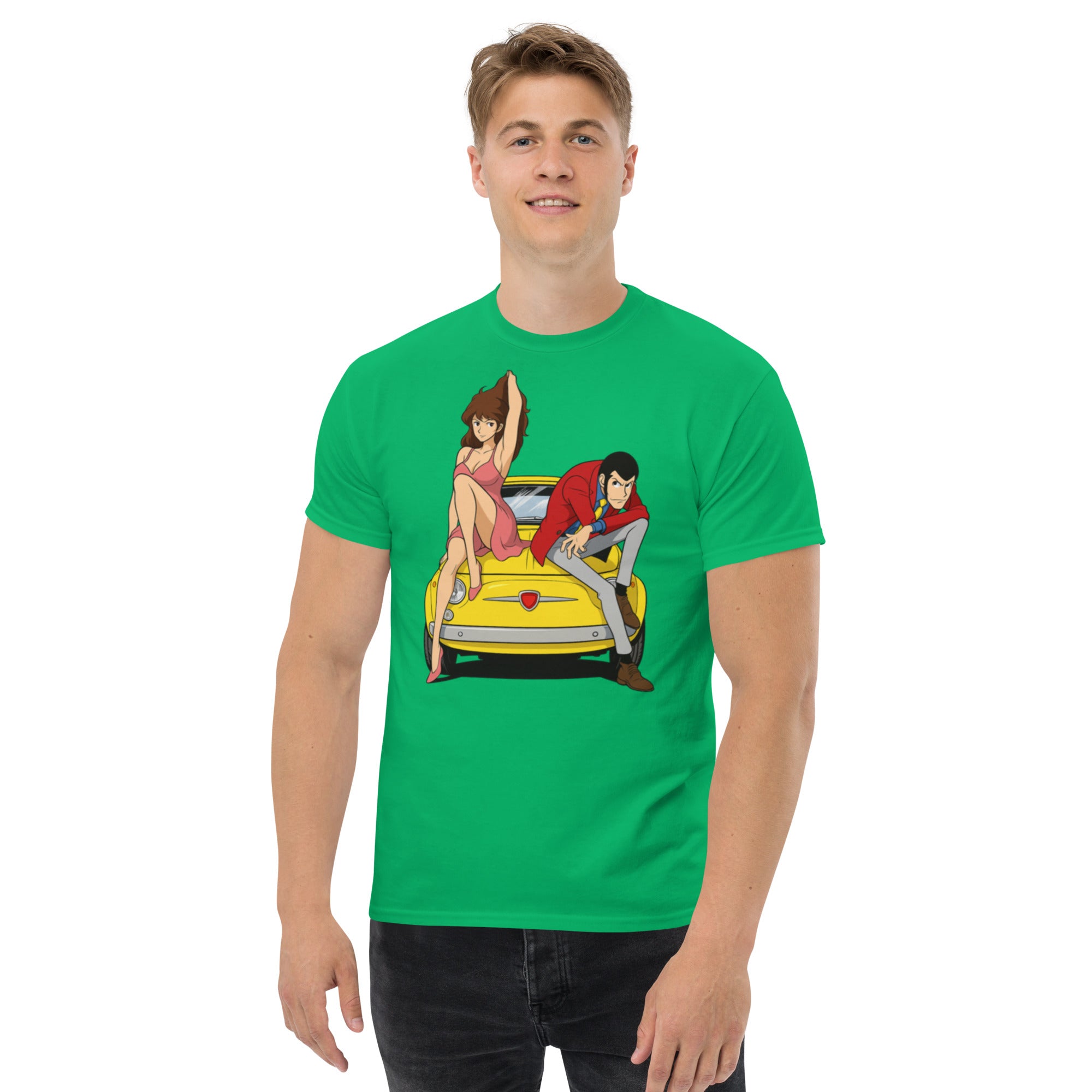 T-shirt Unisex Lupin-DTG-Biiply-Verde Irlandese-S-Biiply