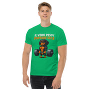 T-shirt Stampata Unisex Il Vero Peso è Portare Stile