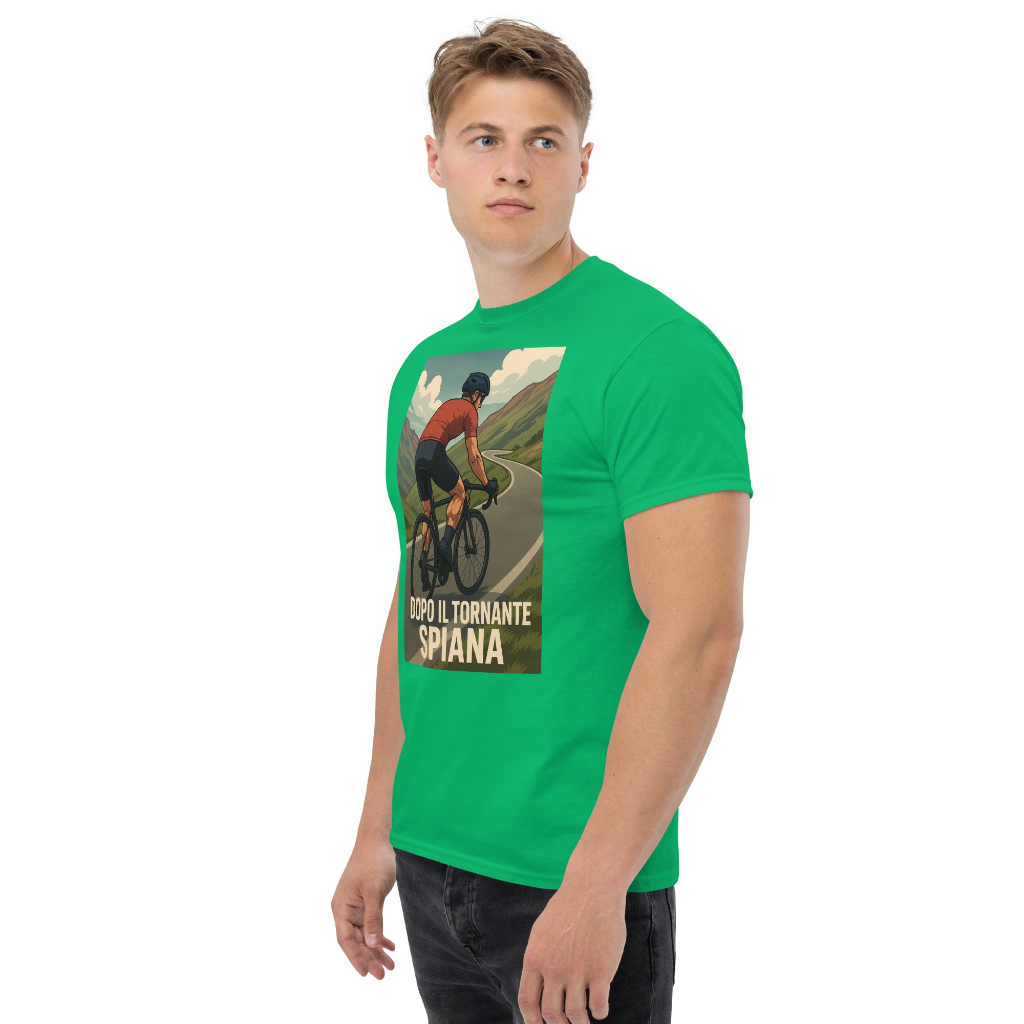 T-shirt Unisex Dopo il tornante spiana-DTG-Biiply-Biiply