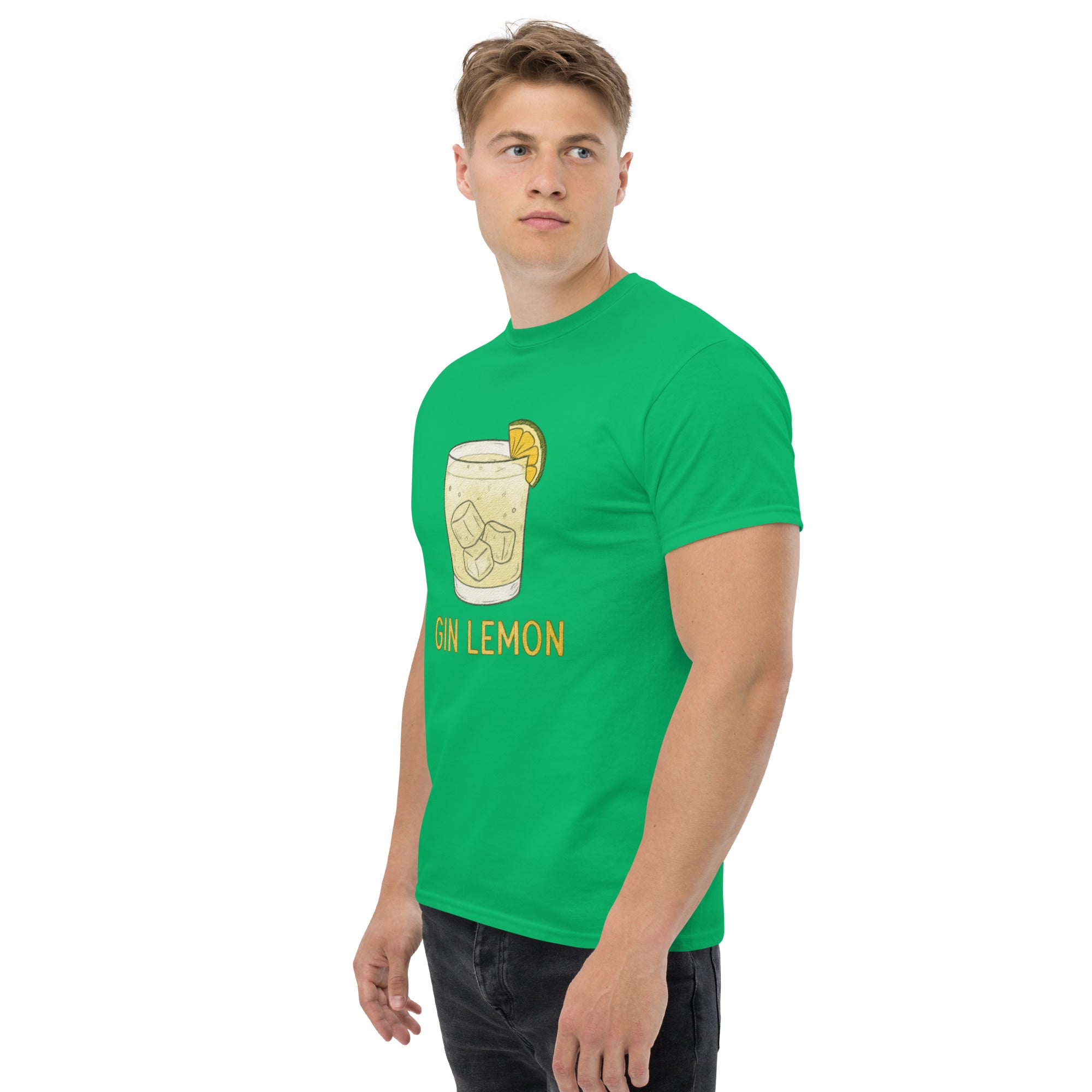 T-shirt Unisex Gin Lemon-DTG-Biiply-Biiply