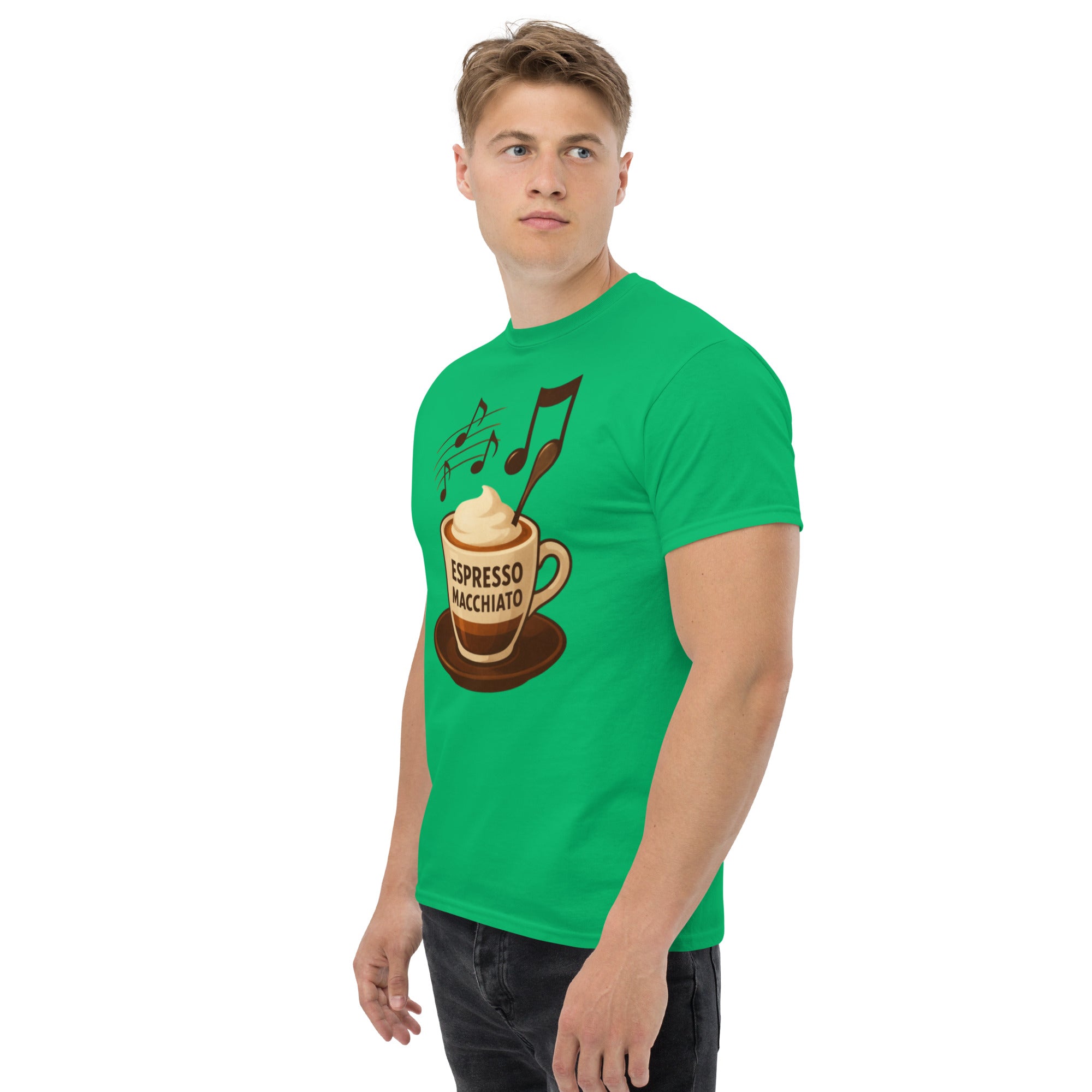 T-shirt Unisex Espresso Macchiato-DTG-Biiply-Biiply