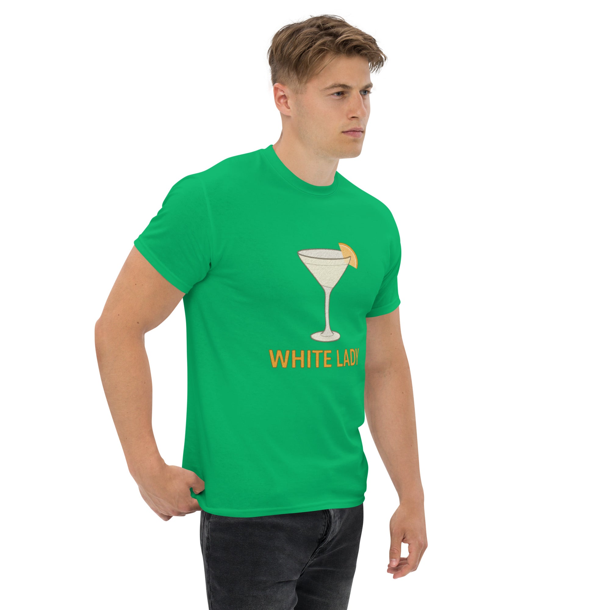 T-shirt Unisex White Lady-DTG-Biiply-Biiply