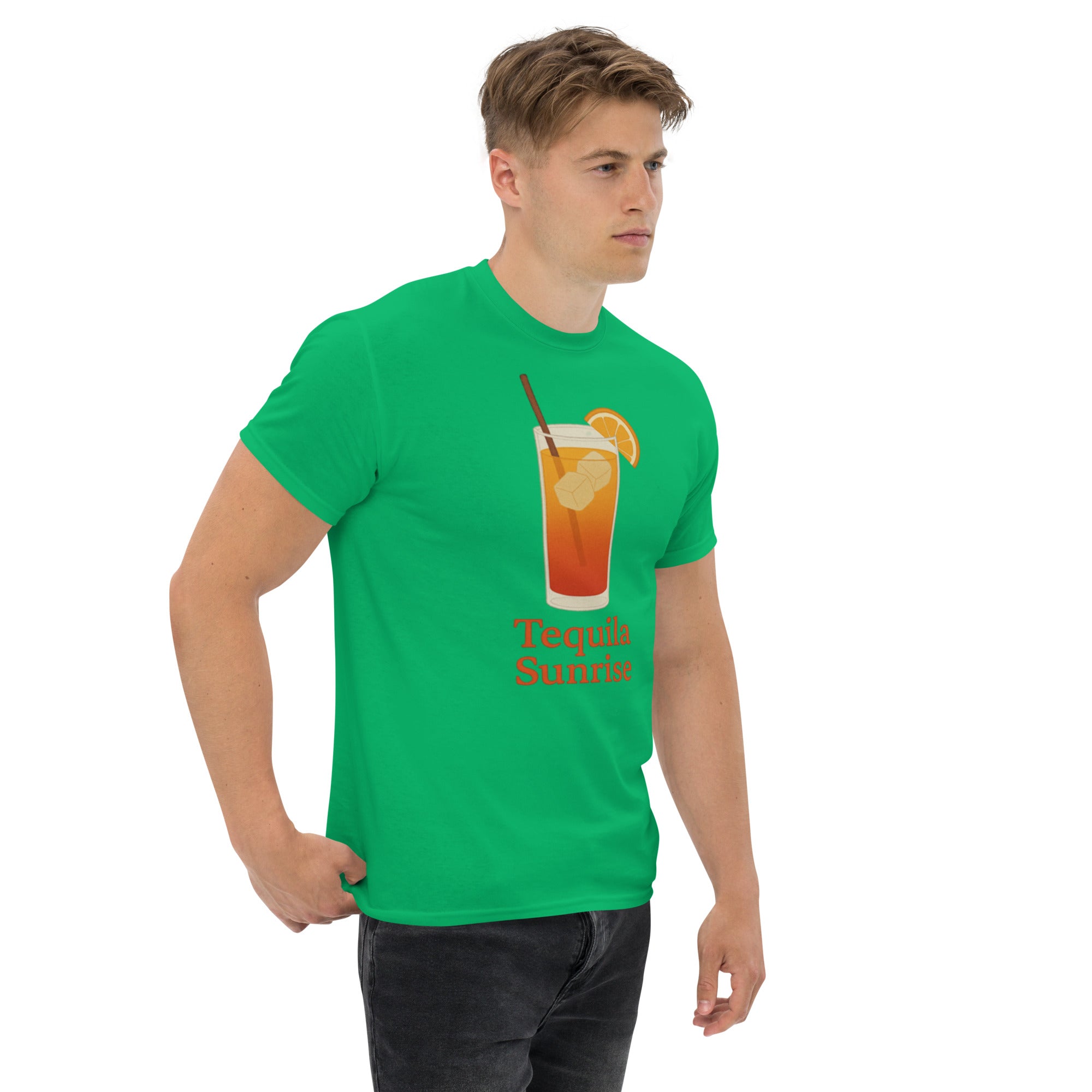 T-shirt Unisex Tequila Sunrise-DTG-Biiply-Biiply