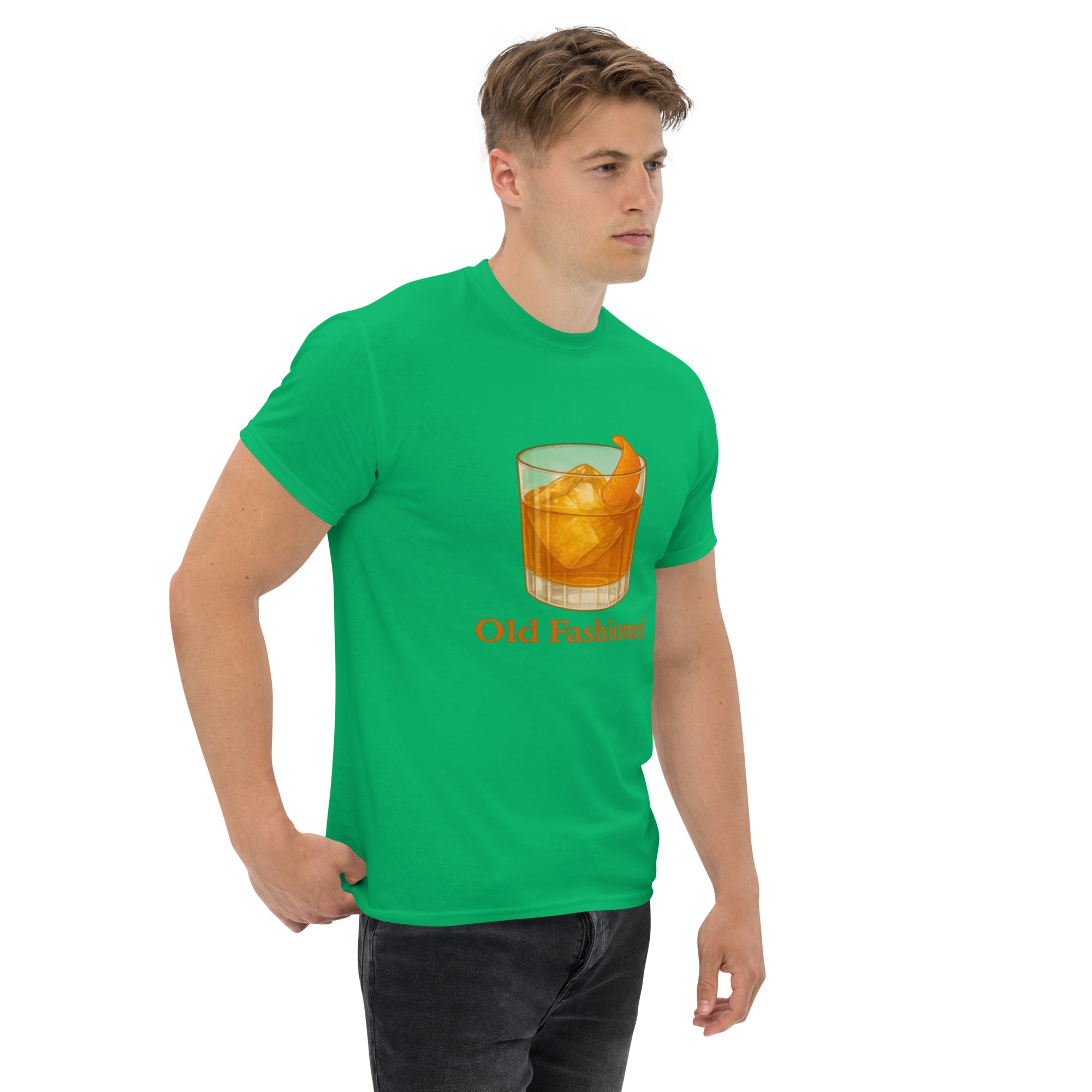 T-shirt Unisex Old Fashioned-DTG-Biiply-Biiply
