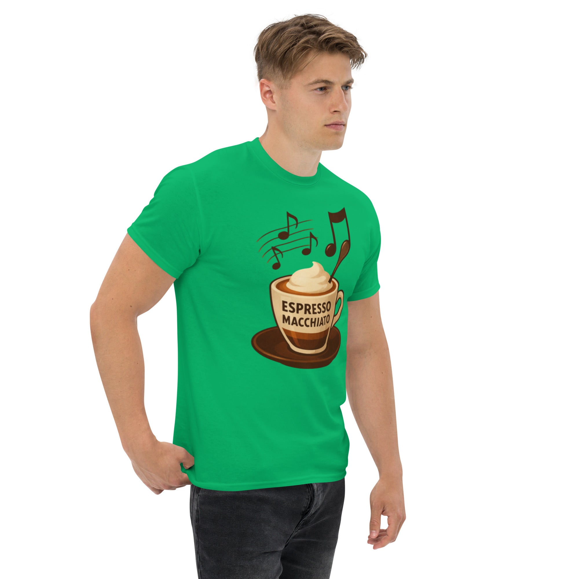 T-shirt Unisex Espresso Macchiato-DTG-Biiply-Biiply